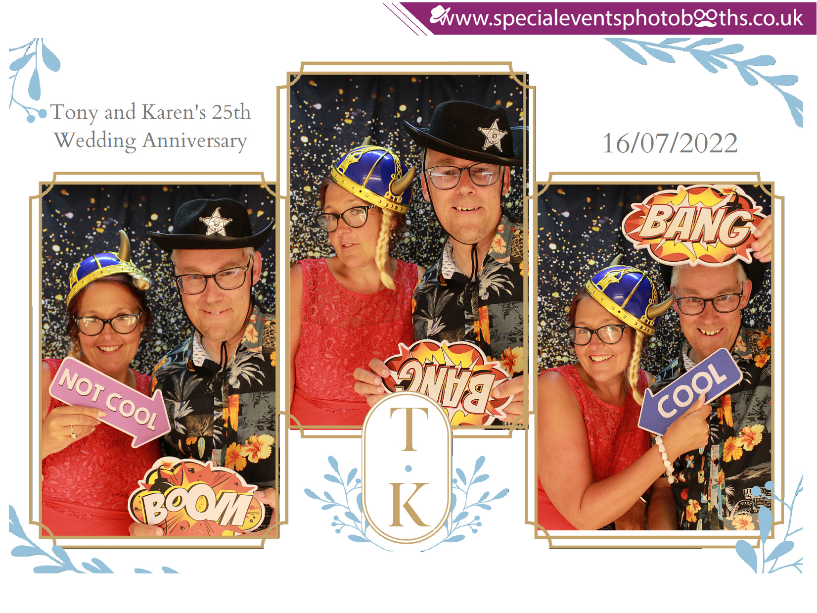 Tony and Karen's 25th Wedding Anniversary | View more photos from the event at my.specialeventsphotobooths.co.uk/u/SpecialEventsPhotoBooths/Tony-and-Karens-25th-Wedding-Anniversary