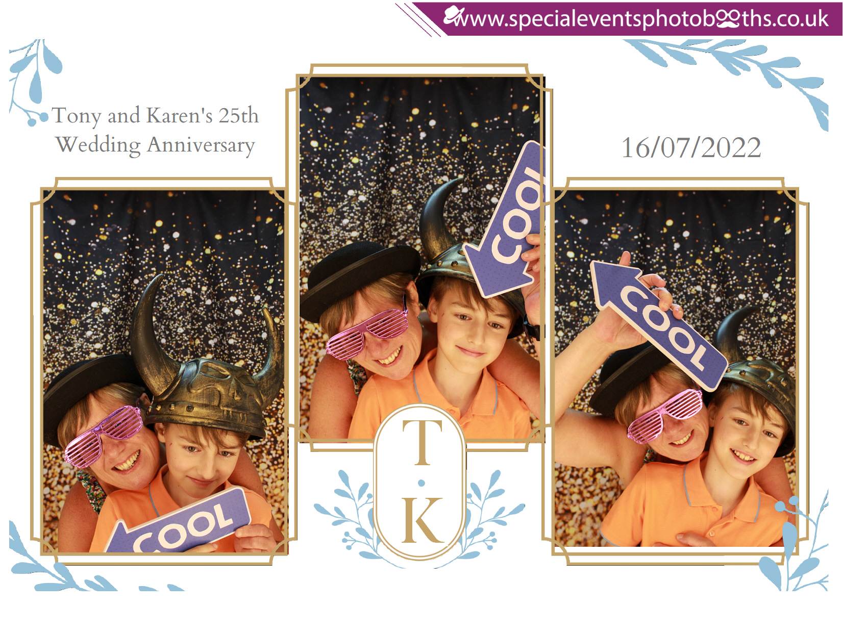 Tony and Karen's 25th Wedding Anniversary | View more photos from the event at my.specialeventsphotobooths.co.uk/u/SpecialEventsPhotoBooths/Tony-and-Karens-25th-Wedding-Anniversary