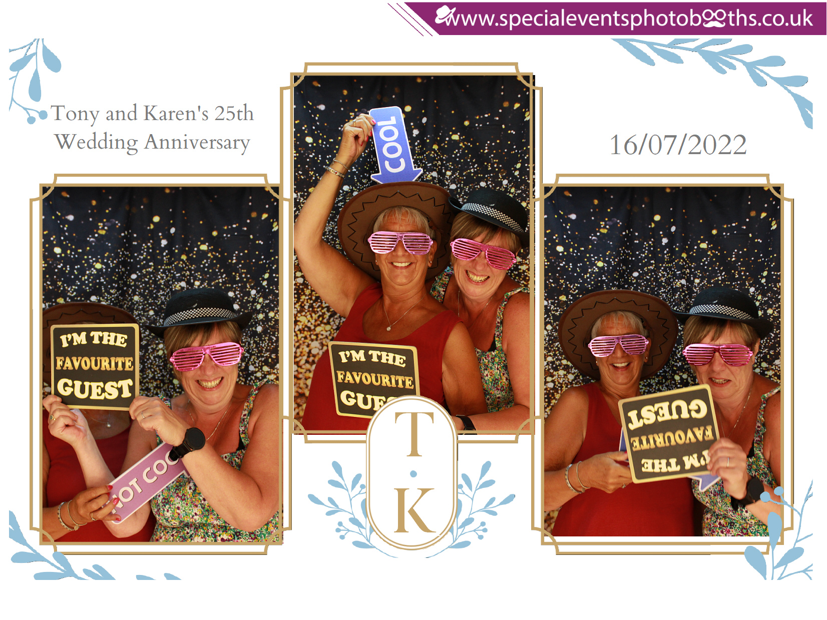 Tony and Karen's 25th Wedding Anniversary | View more photos from the event at my.specialeventsphotobooths.co.uk/u/SpecialEventsPhotoBooths/Tony-and-Karens-25th-Wedding-Anniversary