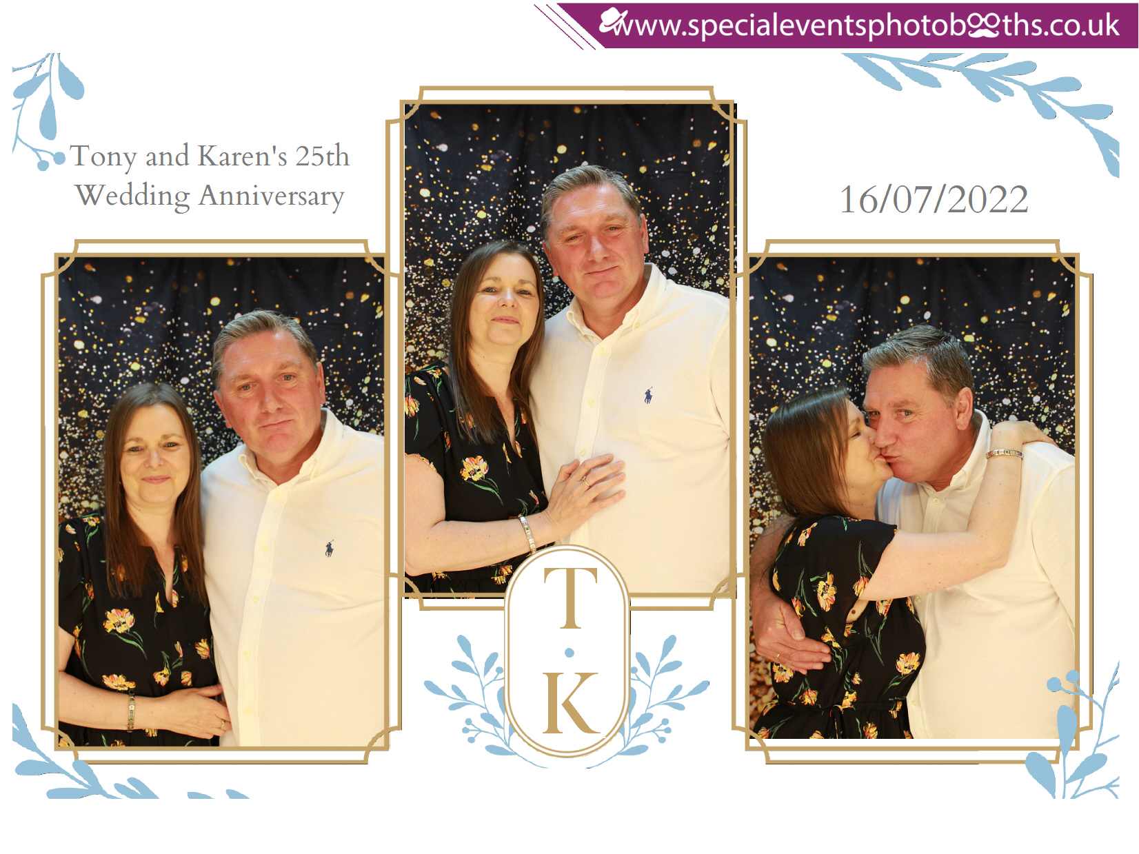 Tony and Karen's 25th Wedding Anniversary | View more photos from the event at my.specialeventsphotobooths.co.uk/u/SpecialEventsPhotoBooths/Tony-and-Karens-25th-Wedding-Anniversary