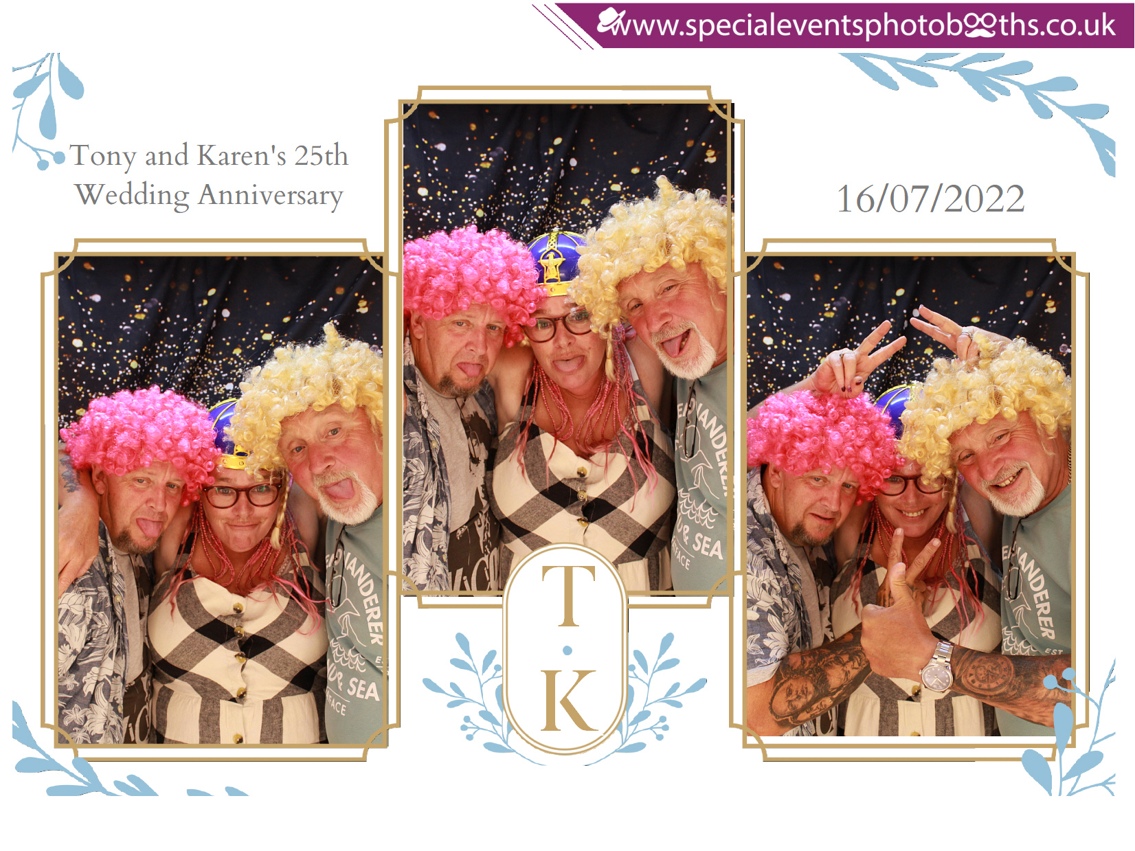 Tony and Karen's 25th Wedding Anniversary | View more photos from the event at my.specialeventsphotobooths.co.uk/u/SpecialEventsPhotoBooths/Tony-and-Karens-25th-Wedding-Anniversary