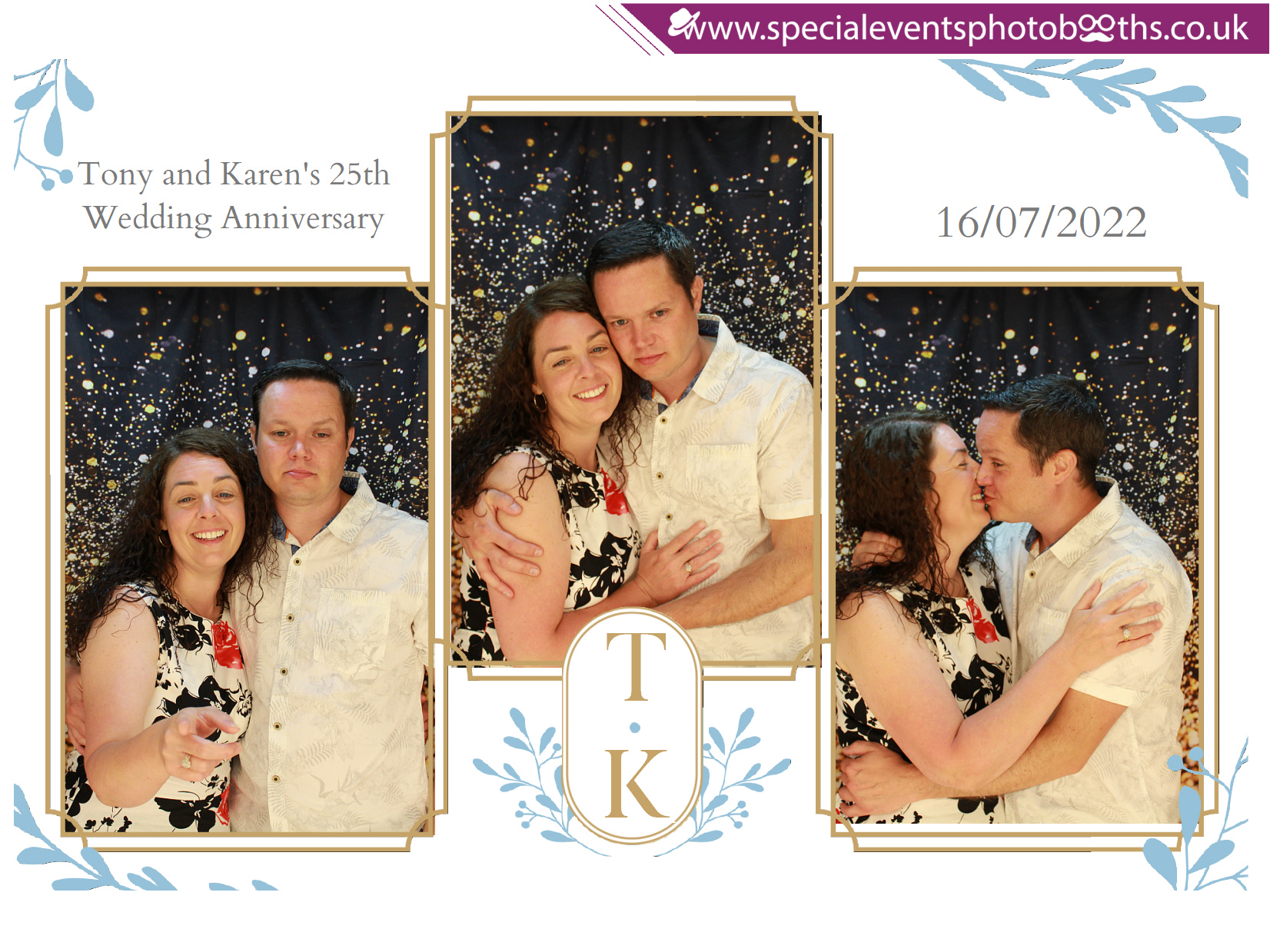 Tony and Karen's 25th Wedding Anniversary | View more photos from the event at my.specialeventsphotobooths.co.uk/u/SpecialEventsPhotoBooths/Tony-and-Karens-25th-Wedding-Anniversary