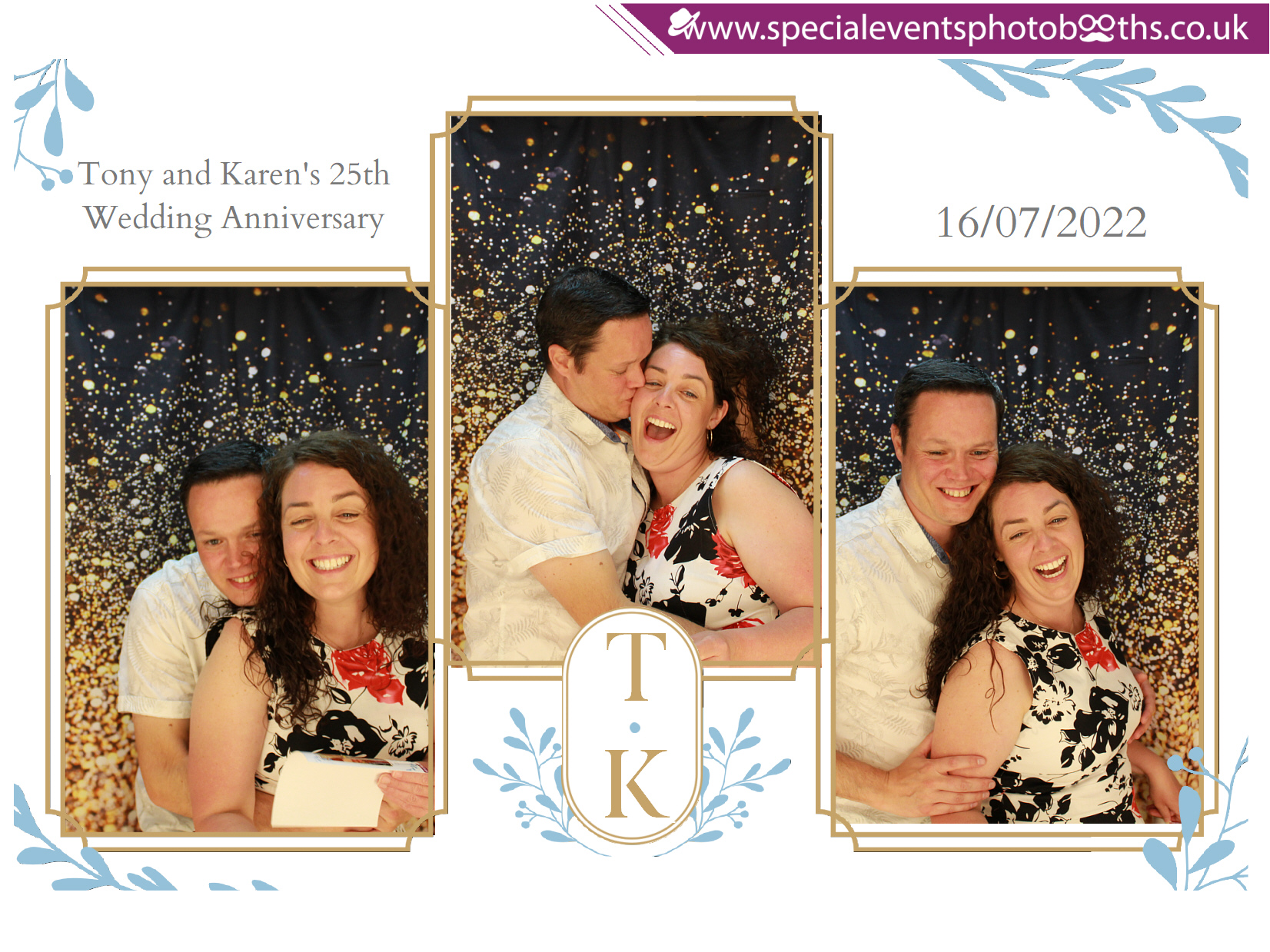 Tony and Karen's 25th Wedding Anniversary | View more photos from the event at my.specialeventsphotobooths.co.uk/u/SpecialEventsPhotoBooths/Tony-and-Karens-25th-Wedding-Anniversary