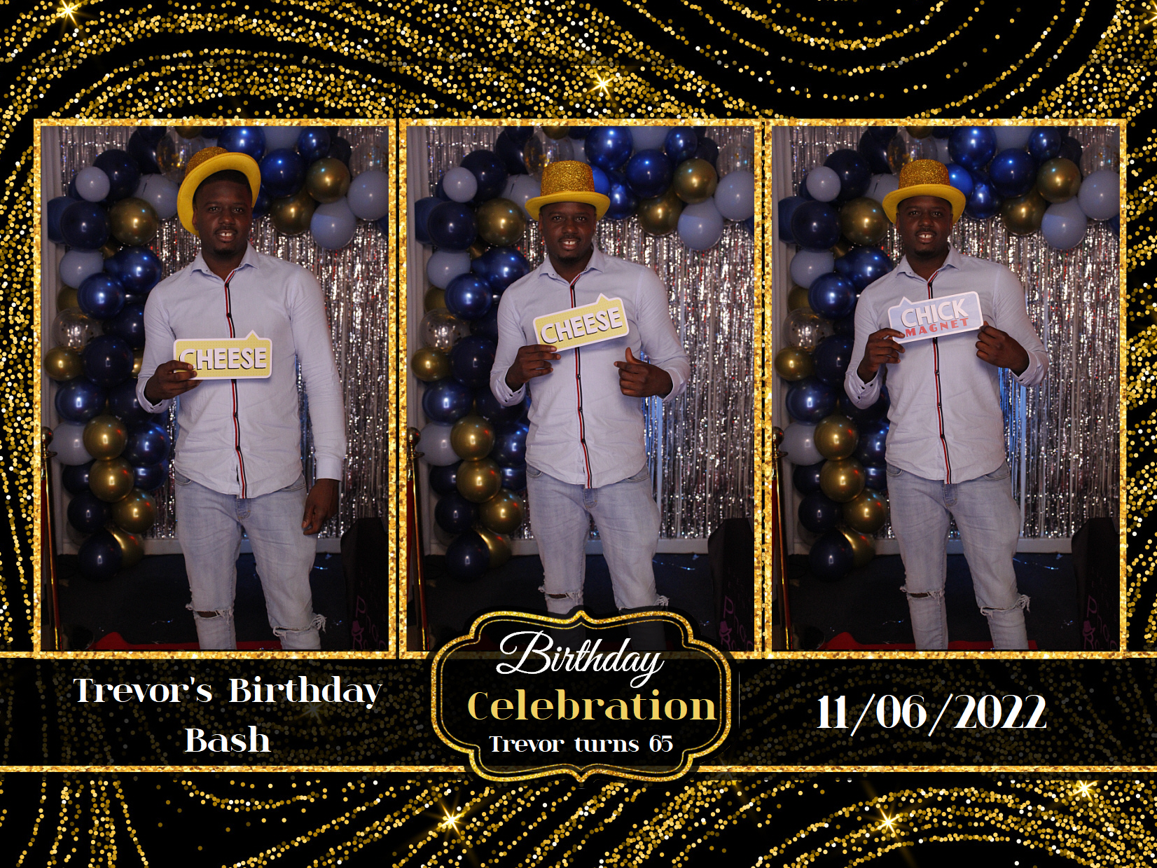 Trevor's 65th Birthday | View more photos from the event at my.specialeventsphotobooths.co.uk/u/SpecialEventsPhotoBooths/Trevors-65th-Birthday