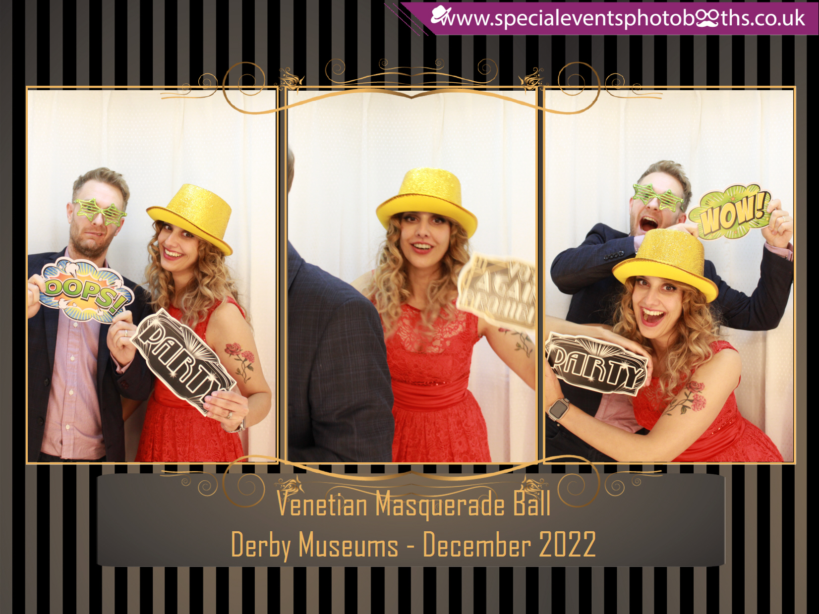 Venetian Masquerade Ball | View more photos from the event at my.specialeventsphotobooths.co.uk/u/SpecialEventsPhotoBooths/Venetian-Masquerade-Ball