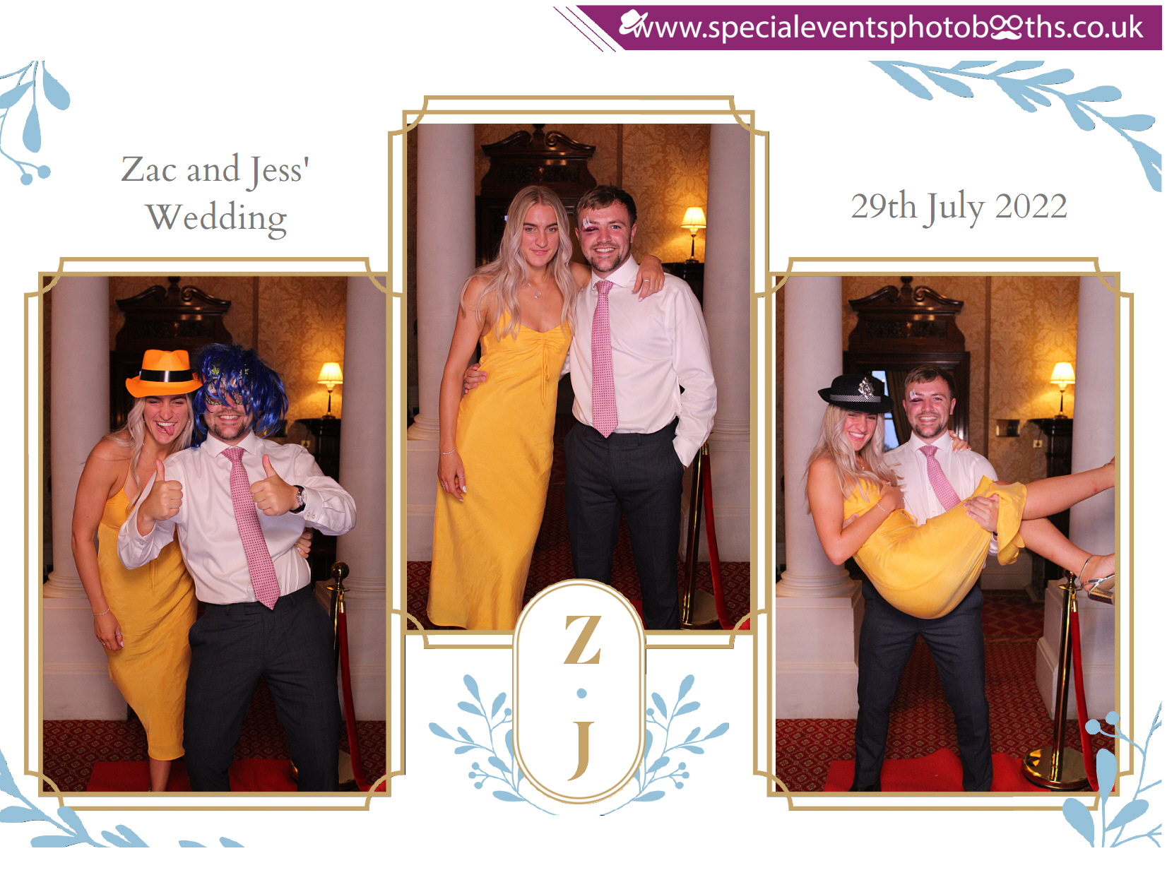 Zac and Jess' Wedding | View more photos from the event at my.specialeventsphotobooths.co.uk/u/SpecialEventsPhotoBooths/Zac-and-Jess-Wedding