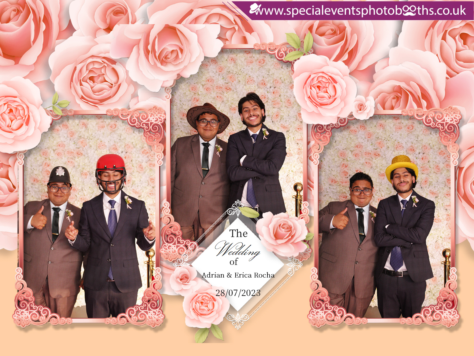 Adrian & Erica's Wedding | View more photos from the event at my.specialeventsphotobooths.co.uk/u/SpecialEventsPhotoBooths/Adrian-Ericas-Wedding