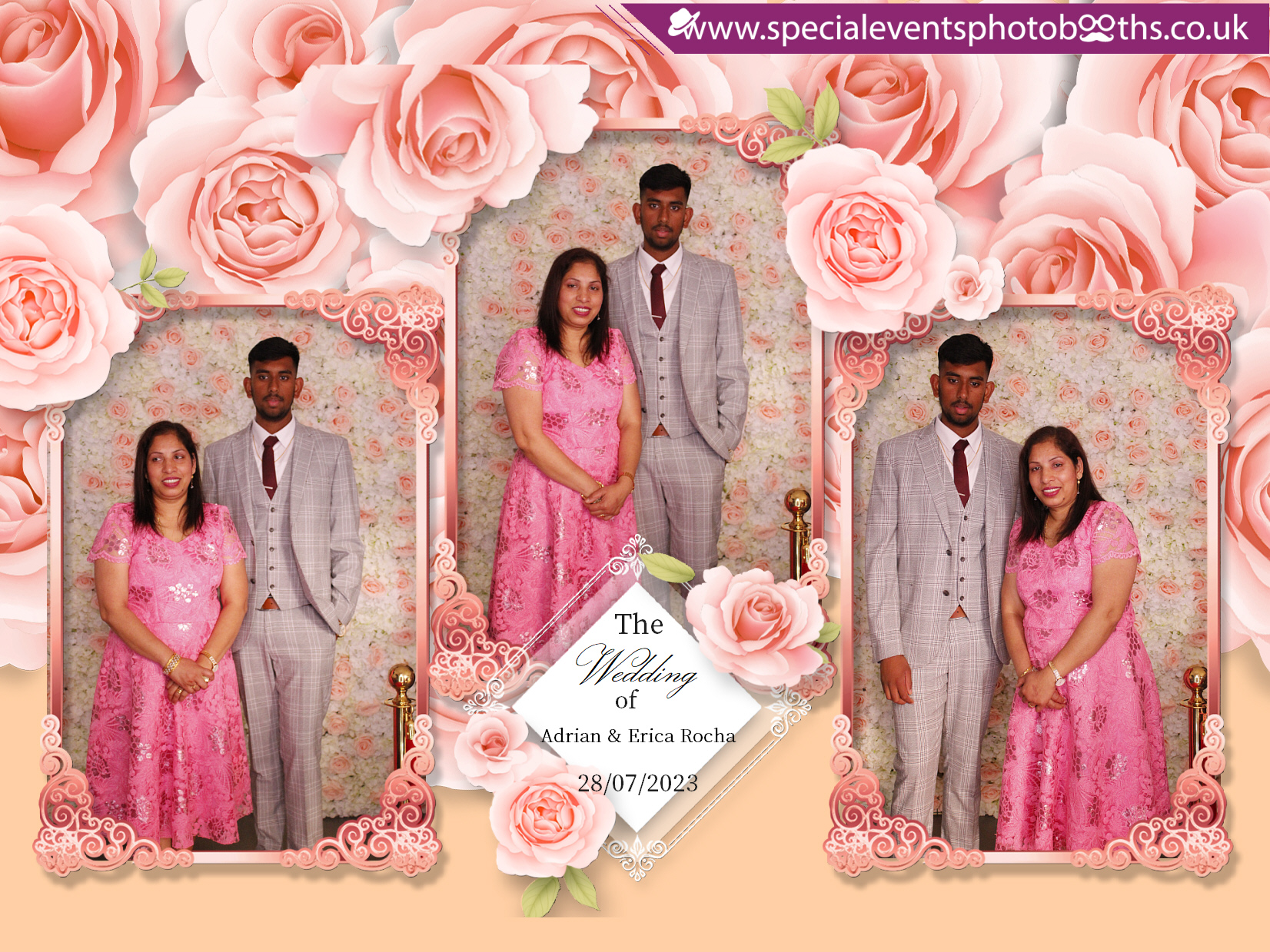 Adrian & Erica's Wedding | View more photos from the event at my.specialeventsphotobooths.co.uk/u/SpecialEventsPhotoBooths/Adrian-Ericas-Wedding