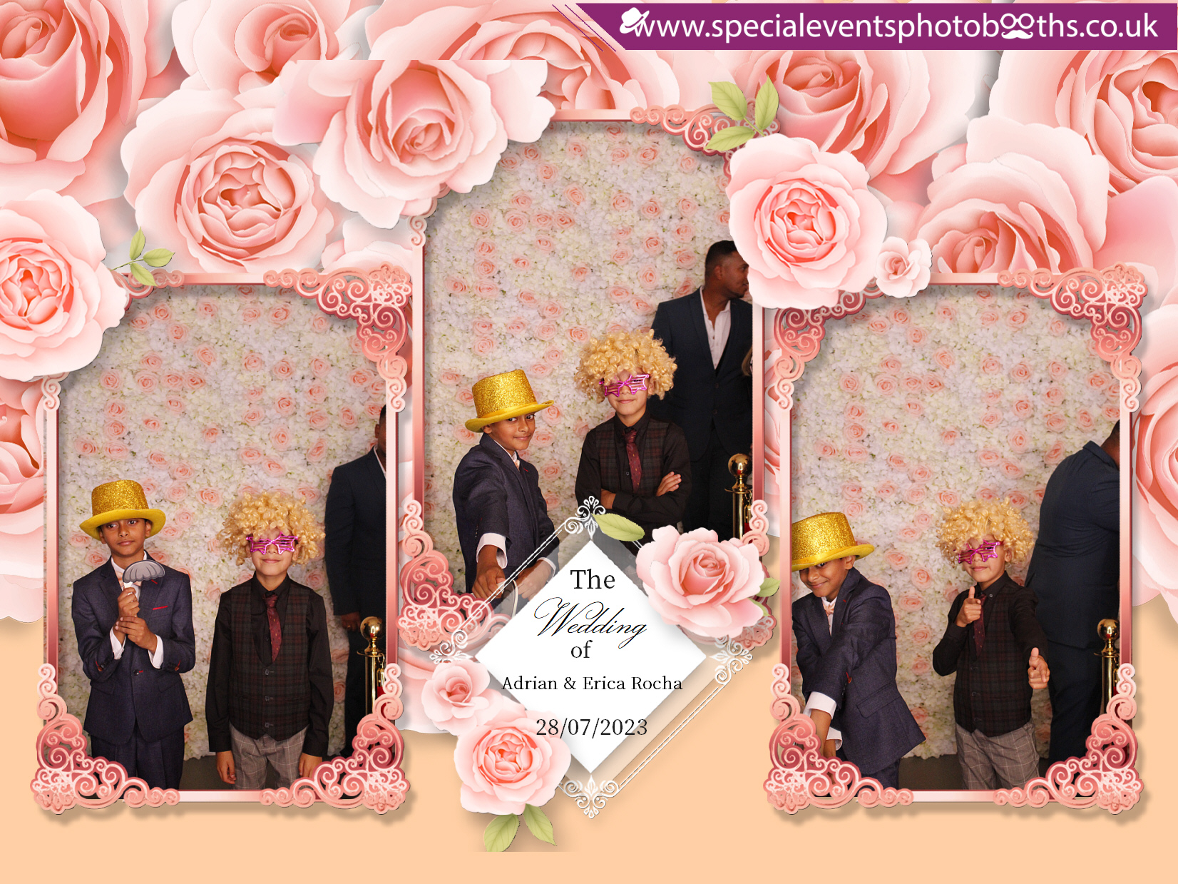 Adrian & Erica's Wedding | View more photos from the event at my.specialeventsphotobooths.co.uk/u/SpecialEventsPhotoBooths/Adrian-Ericas-Wedding