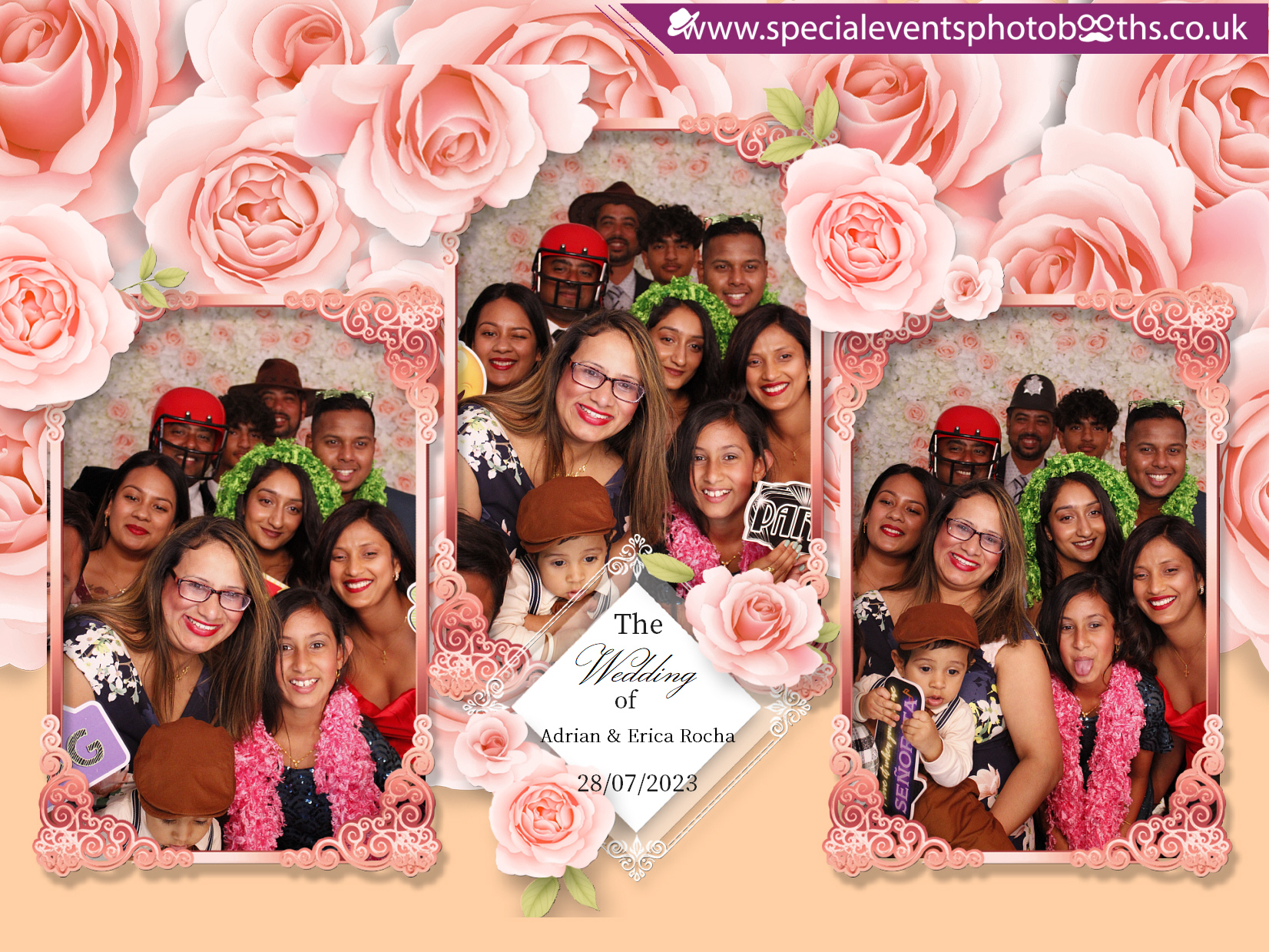 Adrian & Erica's Wedding | View more photos from the event at my.specialeventsphotobooths.co.uk/u/SpecialEventsPhotoBooths/Adrian-Ericas-Wedding
