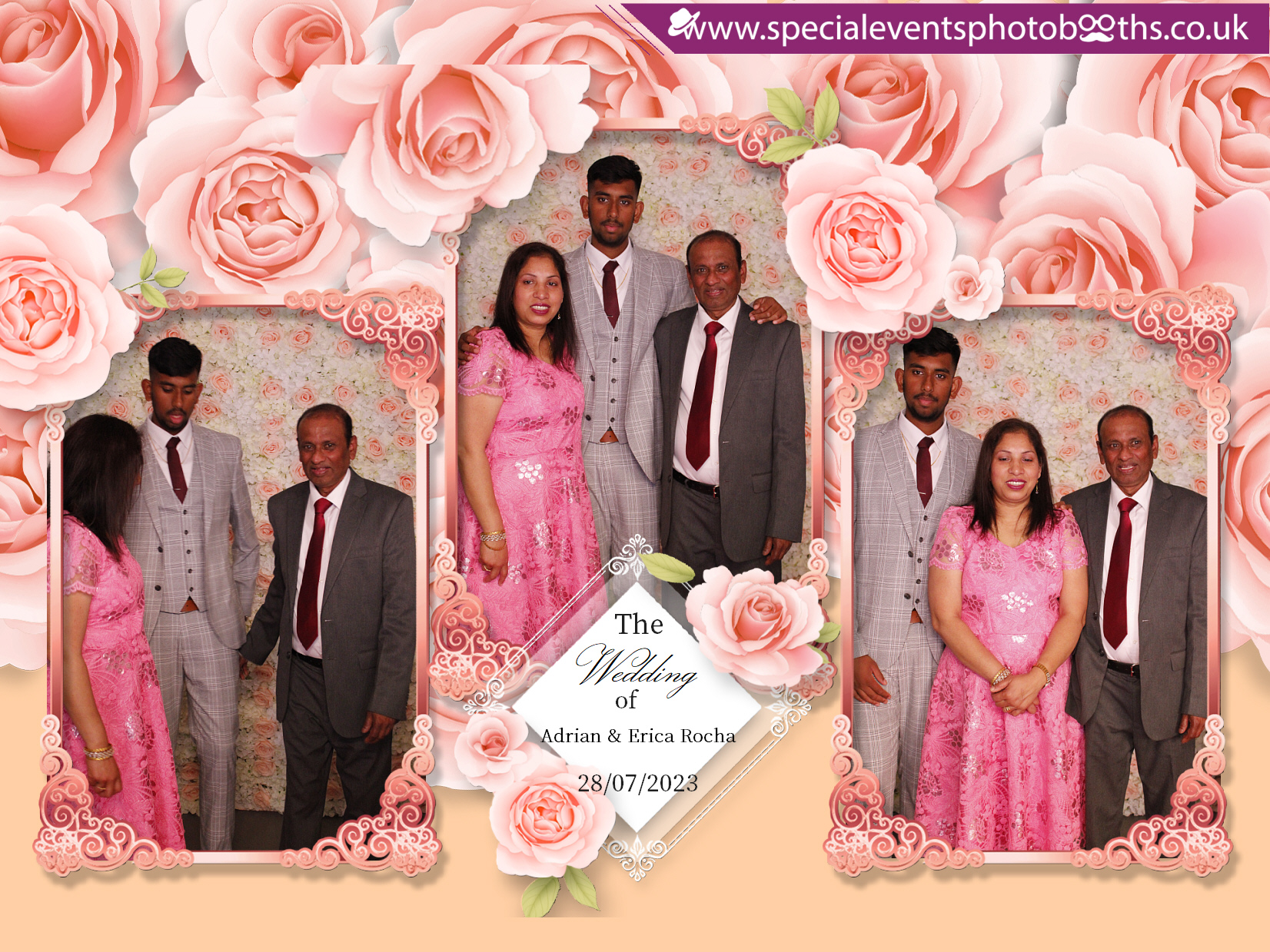 Adrian & Erica's Wedding | View more photos from the event at my.specialeventsphotobooths.co.uk/u/SpecialEventsPhotoBooths/Adrian-Ericas-Wedding