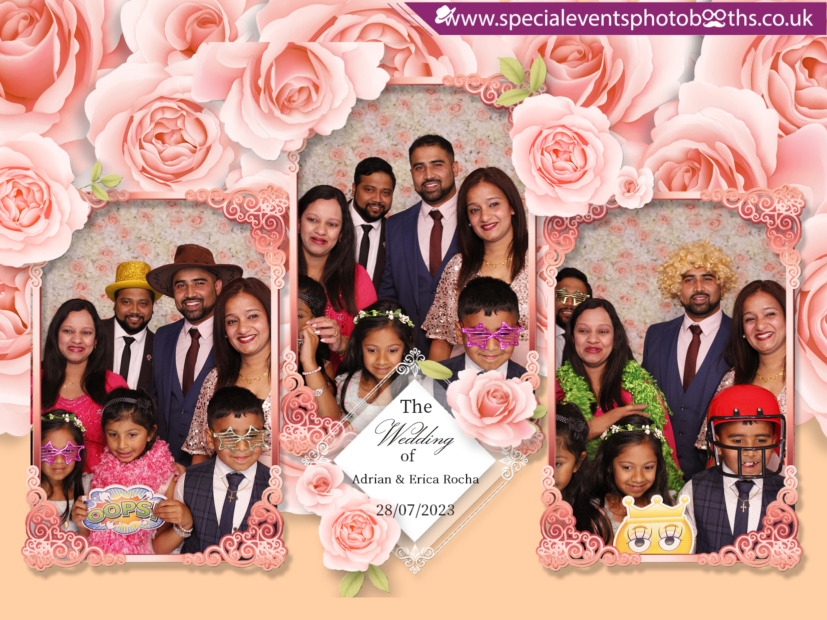 Adrian & Erica's Wedding | View more photos from the event at my.specialeventsphotobooths.co.uk/u/SpecialEventsPhotoBooths/Adrian-Ericas-Wedding