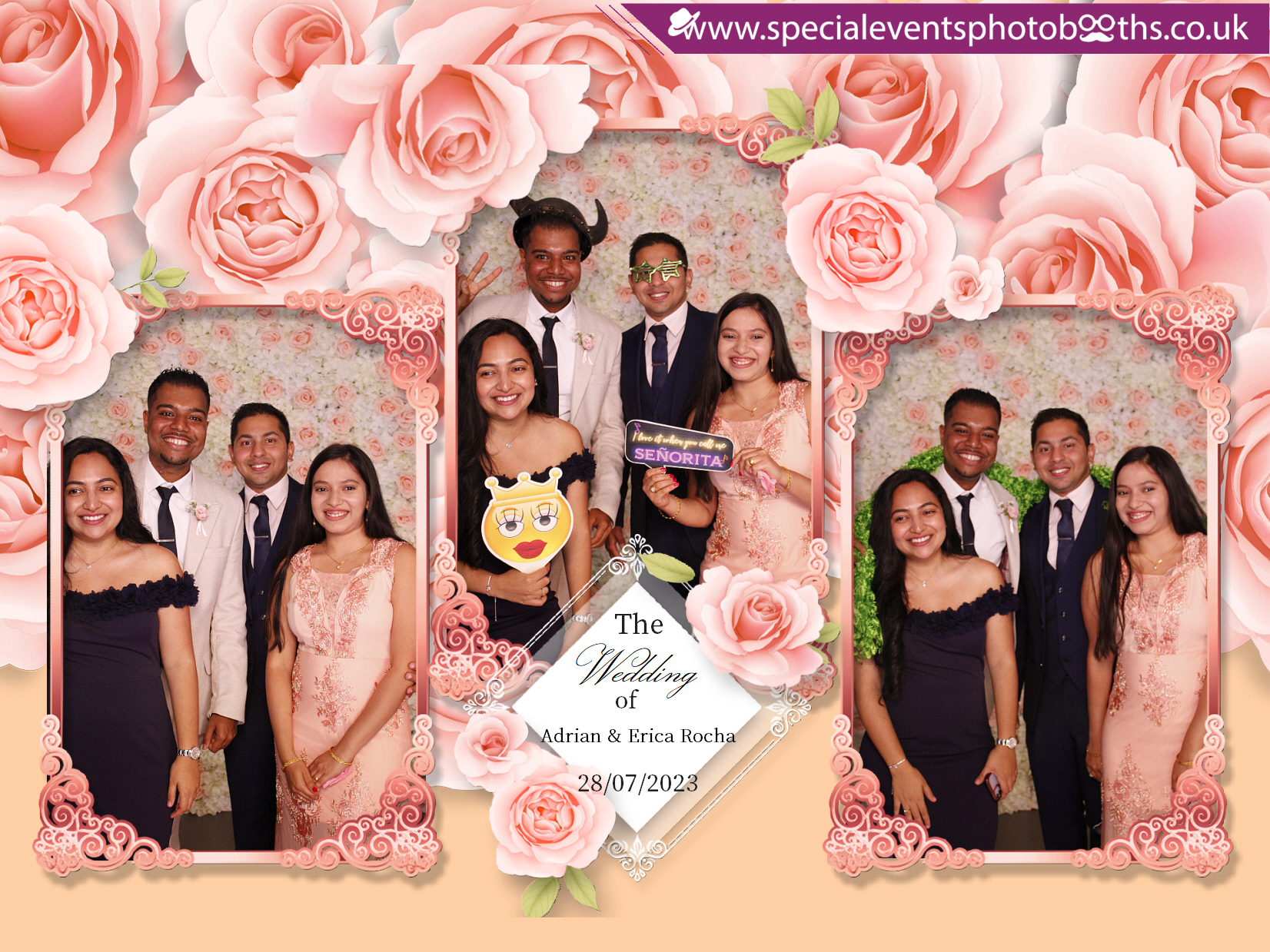 Adrian & Erica's Wedding | View more photos from the event at my.specialeventsphotobooths.co.uk/u/SpecialEventsPhotoBooths/Adrian-Ericas-Wedding