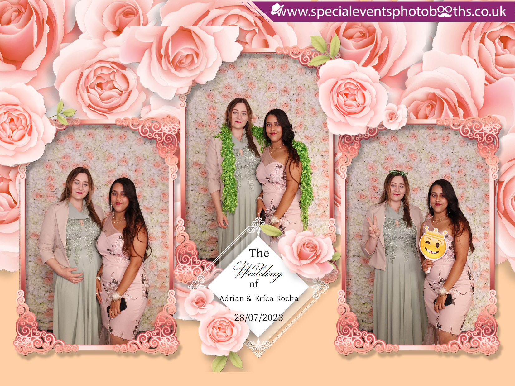 Adrian & Erica's Wedding | View more photos from the event at my.specialeventsphotobooths.co.uk/u/SpecialEventsPhotoBooths/Adrian-Ericas-Wedding
