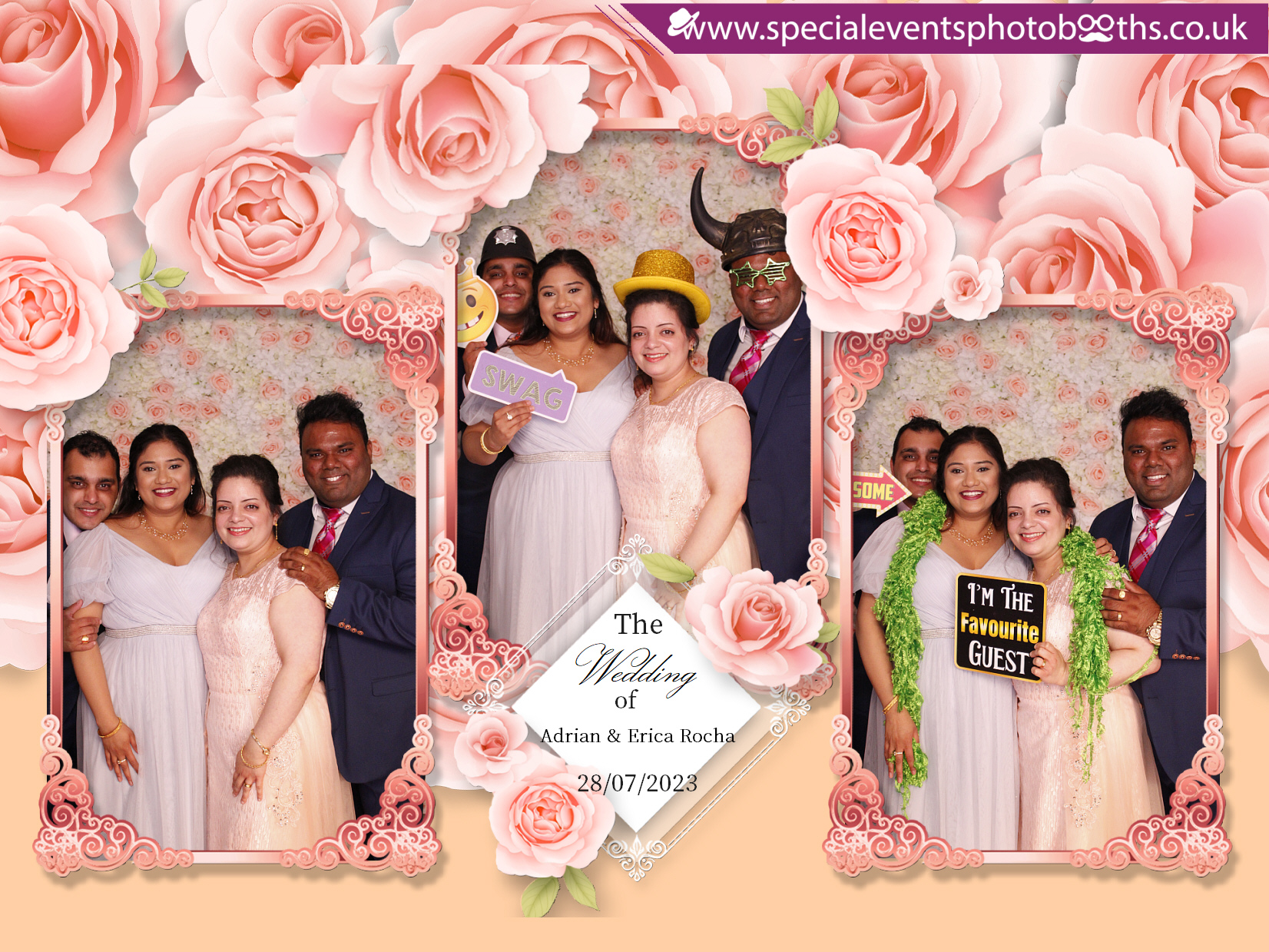 Adrian & Erica's Wedding | View more photos from the event at my.specialeventsphotobooths.co.uk/u/SpecialEventsPhotoBooths/Adrian-Ericas-Wedding