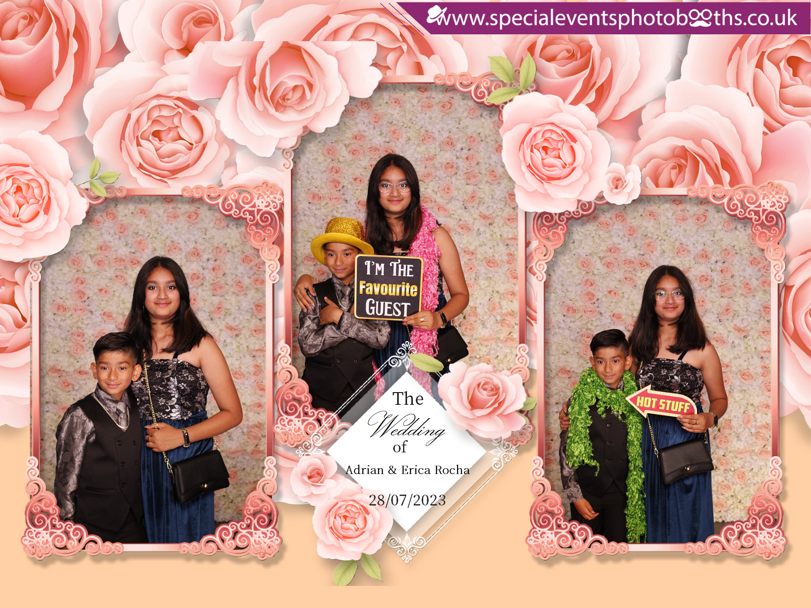 Adrian & Erica's Wedding | View more photos from the event at my.specialeventsphotobooths.co.uk/u/SpecialEventsPhotoBooths/Adrian-Ericas-Wedding