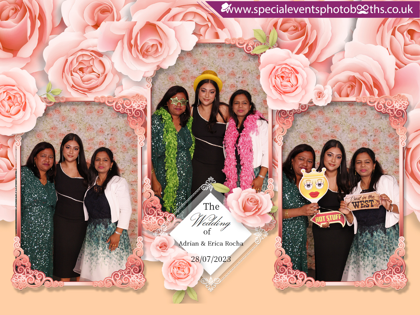 Adrian & Erica's Wedding | View more photos from the event at my.specialeventsphotobooths.co.uk/u/SpecialEventsPhotoBooths/Adrian-Ericas-Wedding