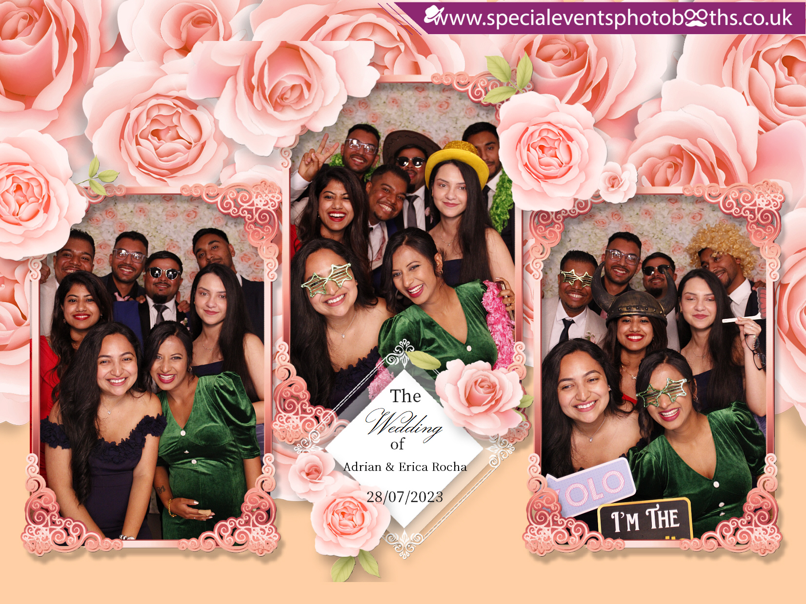 Adrian & Erica's Wedding | View more photos from the event at my.specialeventsphotobooths.co.uk/u/SpecialEventsPhotoBooths/Adrian-Ericas-Wedding