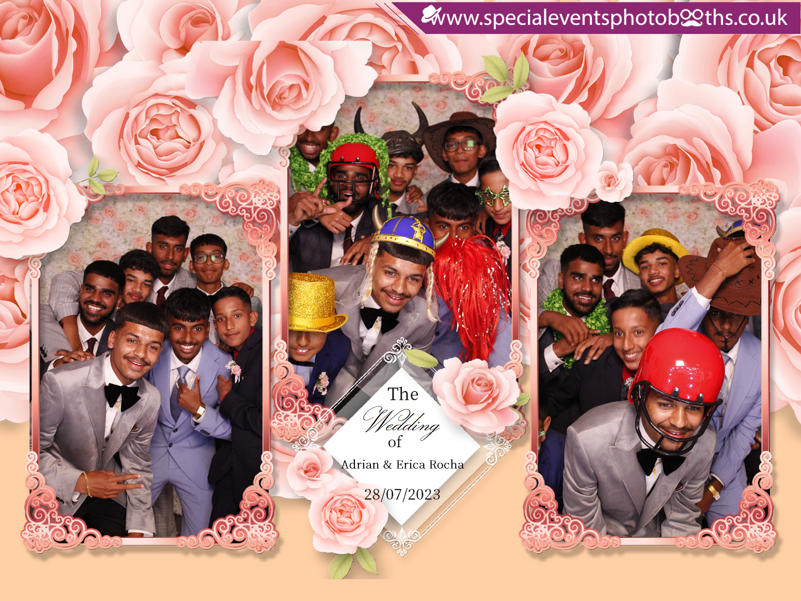 Adrian & Erica's Wedding | View more photos from the event at my.specialeventsphotobooths.co.uk/u/SpecialEventsPhotoBooths/Adrian-Ericas-Wedding