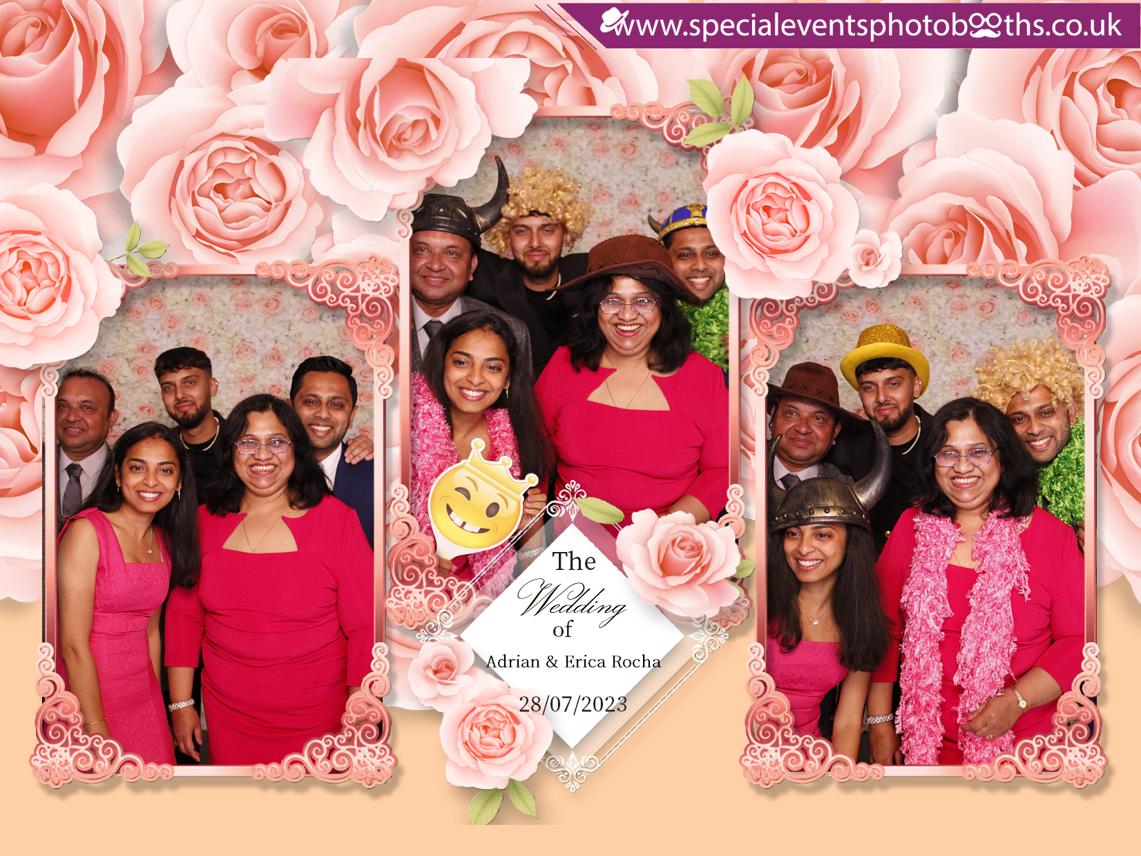 Adrian & Erica's Wedding | View more photos from the event at my.specialeventsphotobooths.co.uk/u/SpecialEventsPhotoBooths/Adrian-Ericas-Wedding