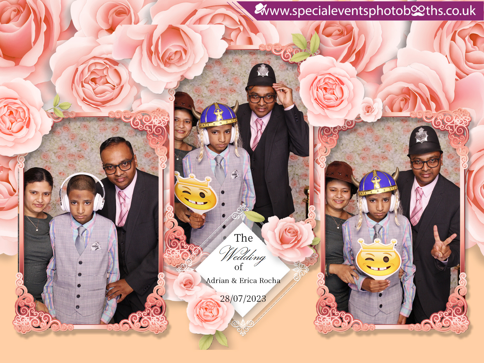 Adrian & Erica's Wedding | View more photos from the event at my.specialeventsphotobooths.co.uk/u/SpecialEventsPhotoBooths/Adrian-Ericas-Wedding