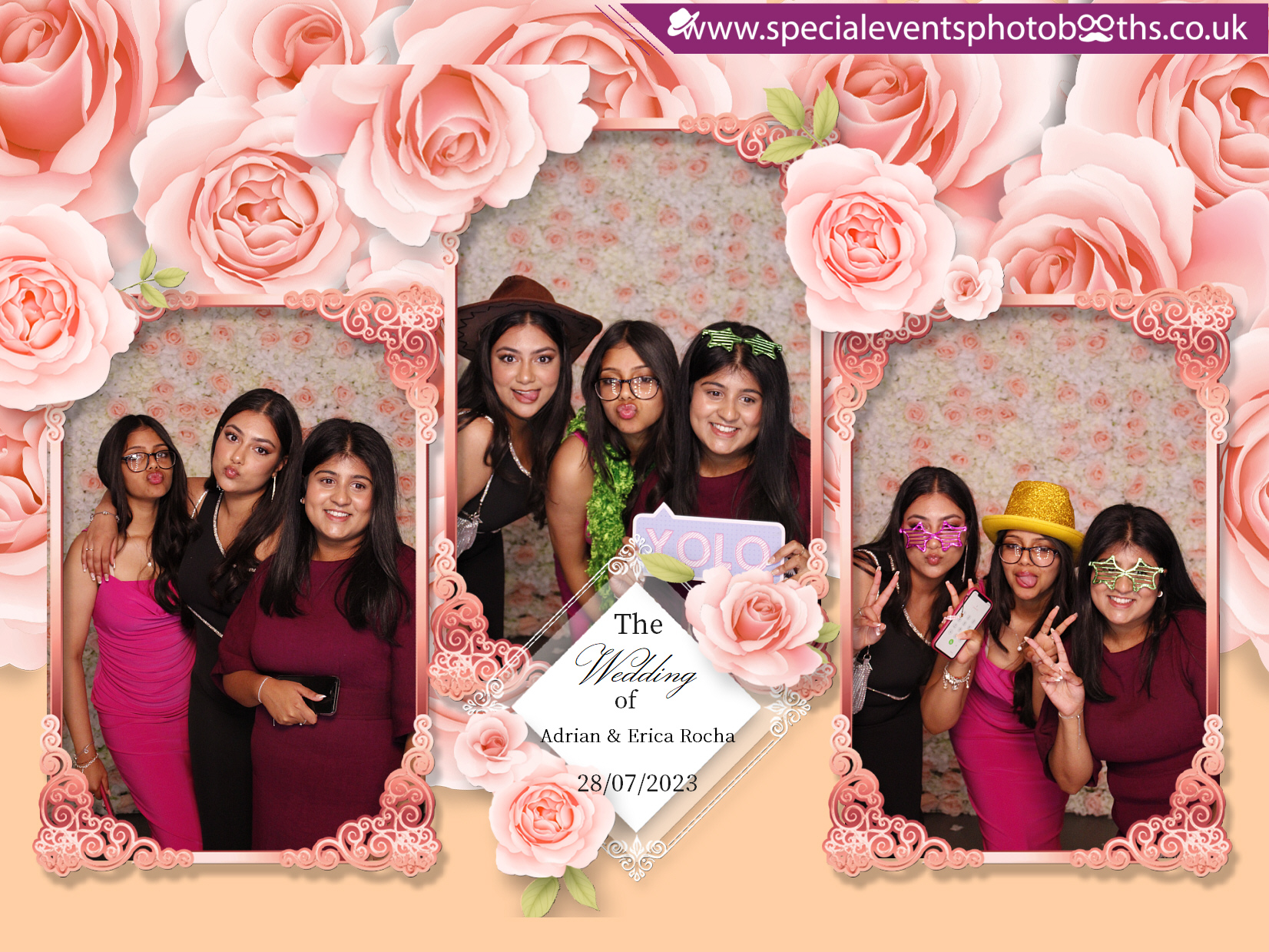 Adrian & Erica's Wedding | View more photos from the event at my.specialeventsphotobooths.co.uk/u/SpecialEventsPhotoBooths/Adrian-Ericas-Wedding