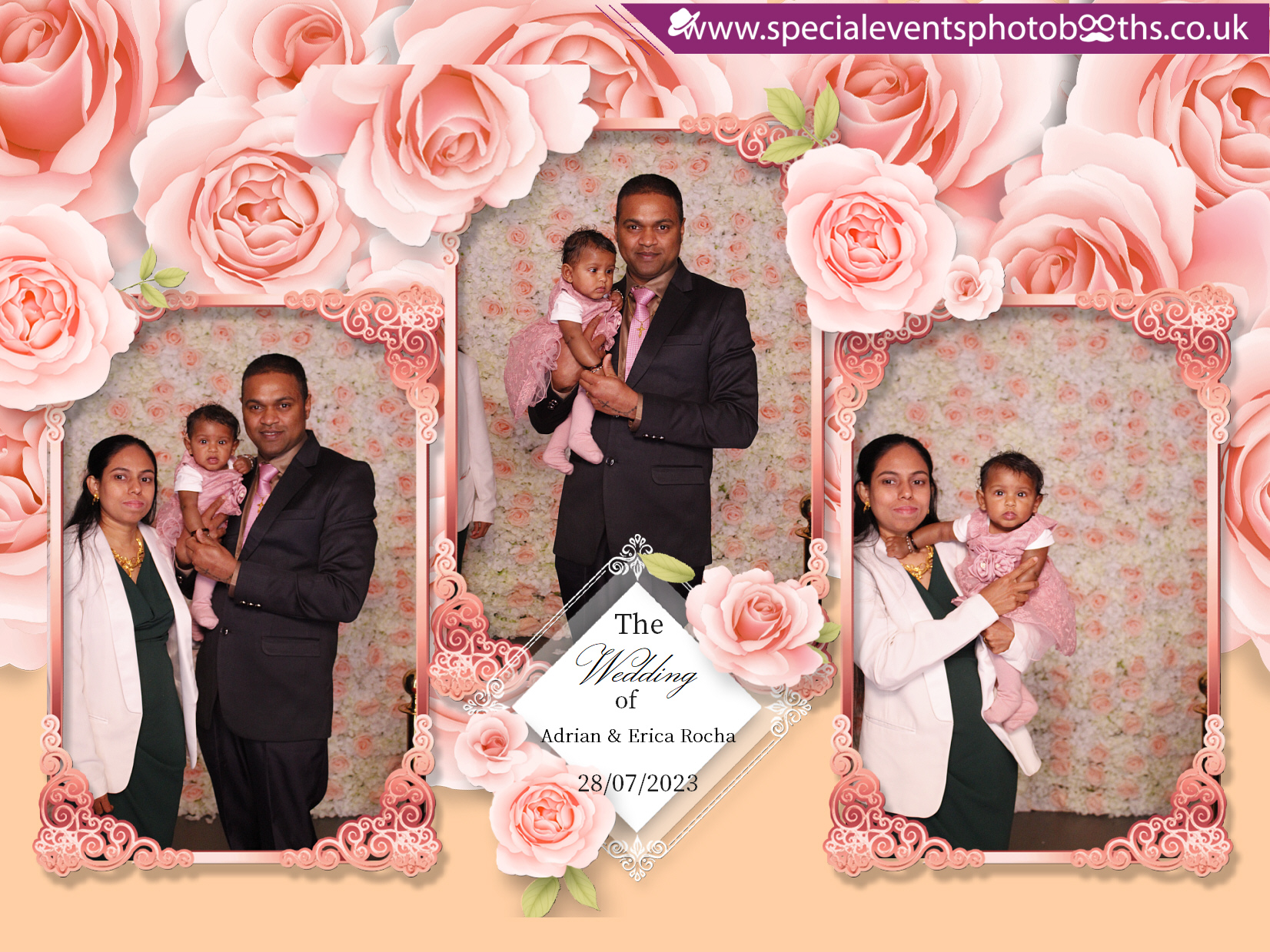 Adrian & Erica's Wedding | View more photos from the event at my.specialeventsphotobooths.co.uk/u/SpecialEventsPhotoBooths/Adrian-Ericas-Wedding