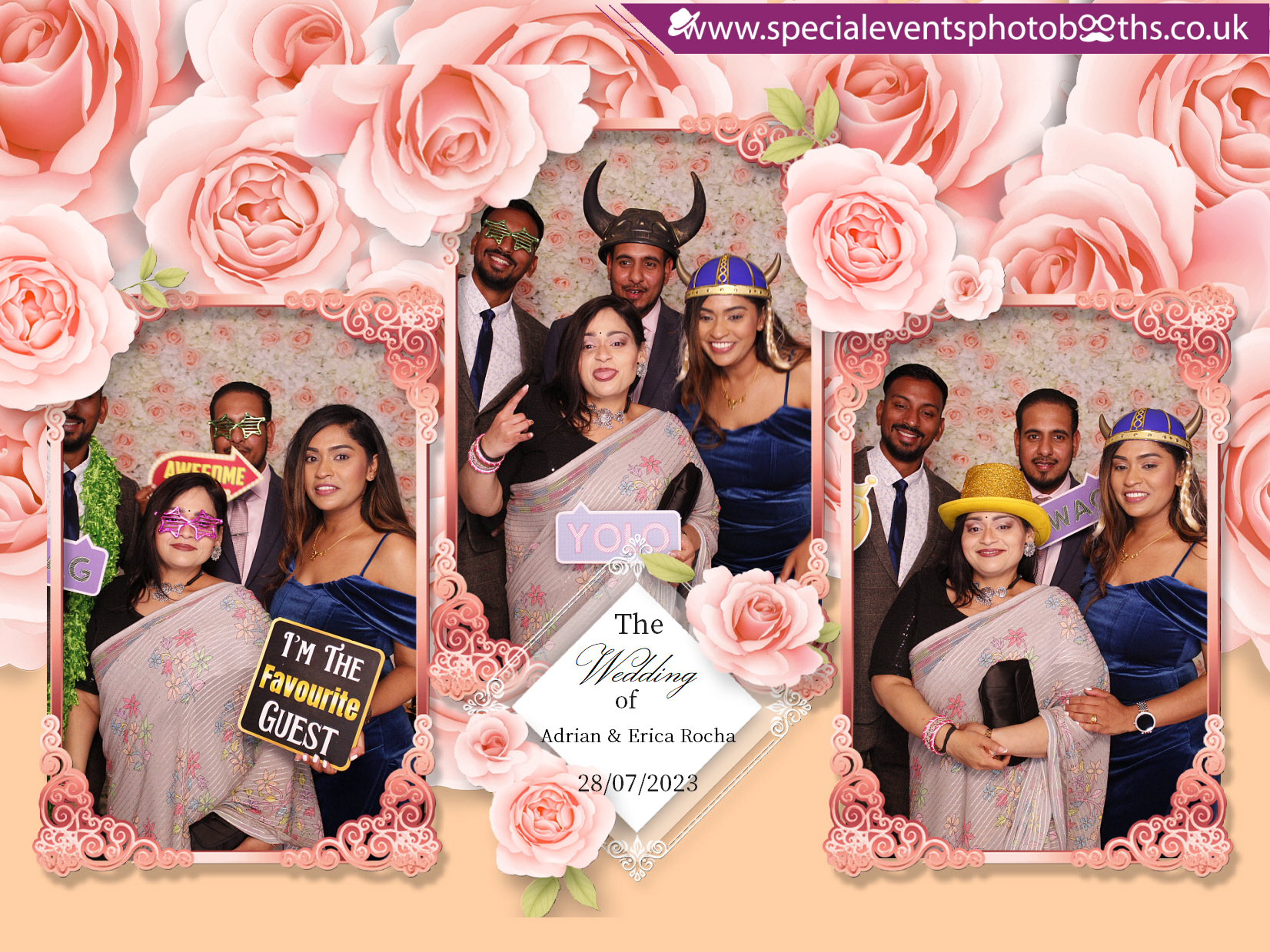 Adrian & Erica's Wedding | View more photos from the event at my.specialeventsphotobooths.co.uk/u/SpecialEventsPhotoBooths/Adrian-Ericas-Wedding