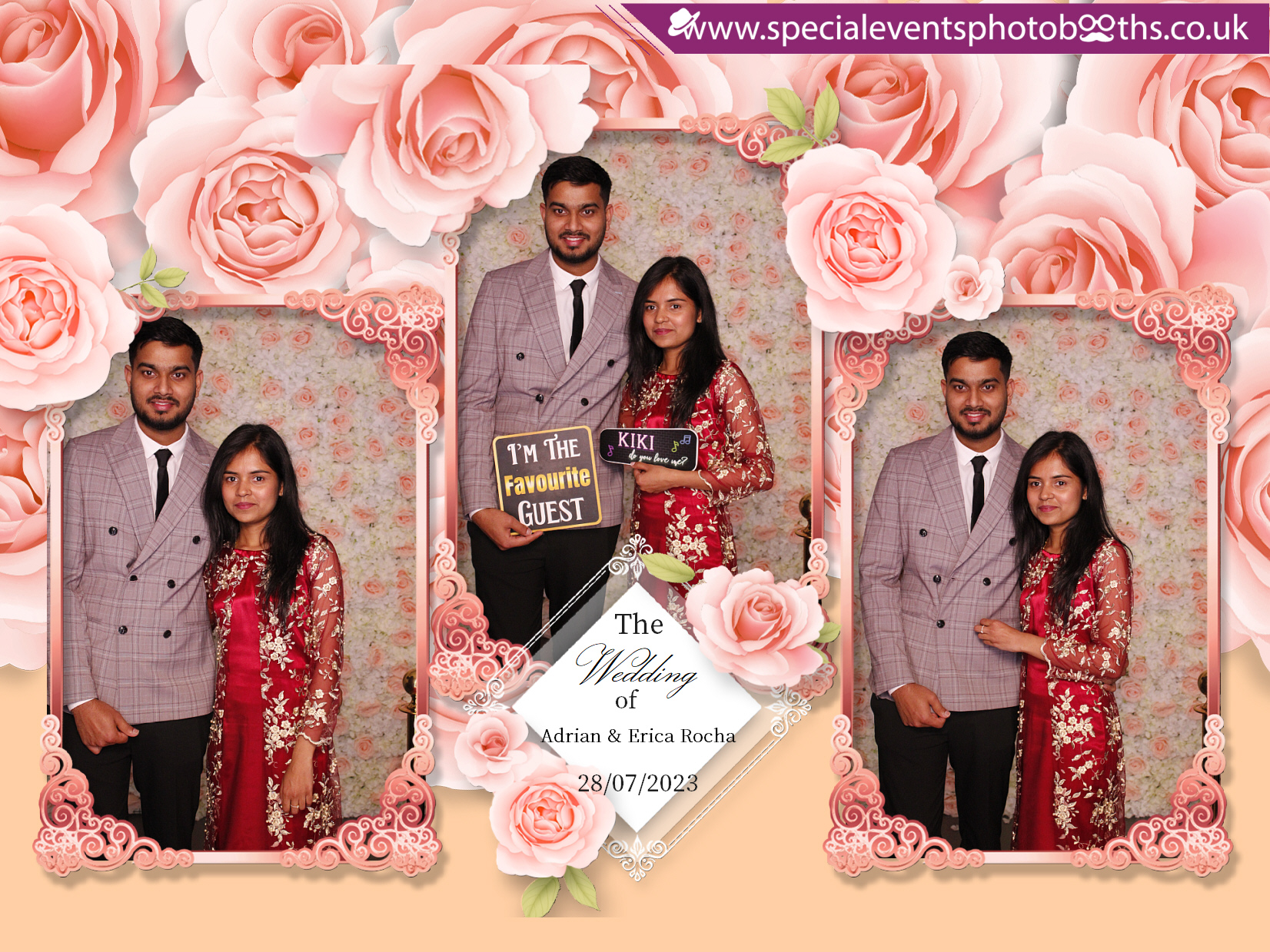 Adrian & Erica's Wedding | View more photos from the event at my.specialeventsphotobooths.co.uk/u/SpecialEventsPhotoBooths/Adrian-Ericas-Wedding