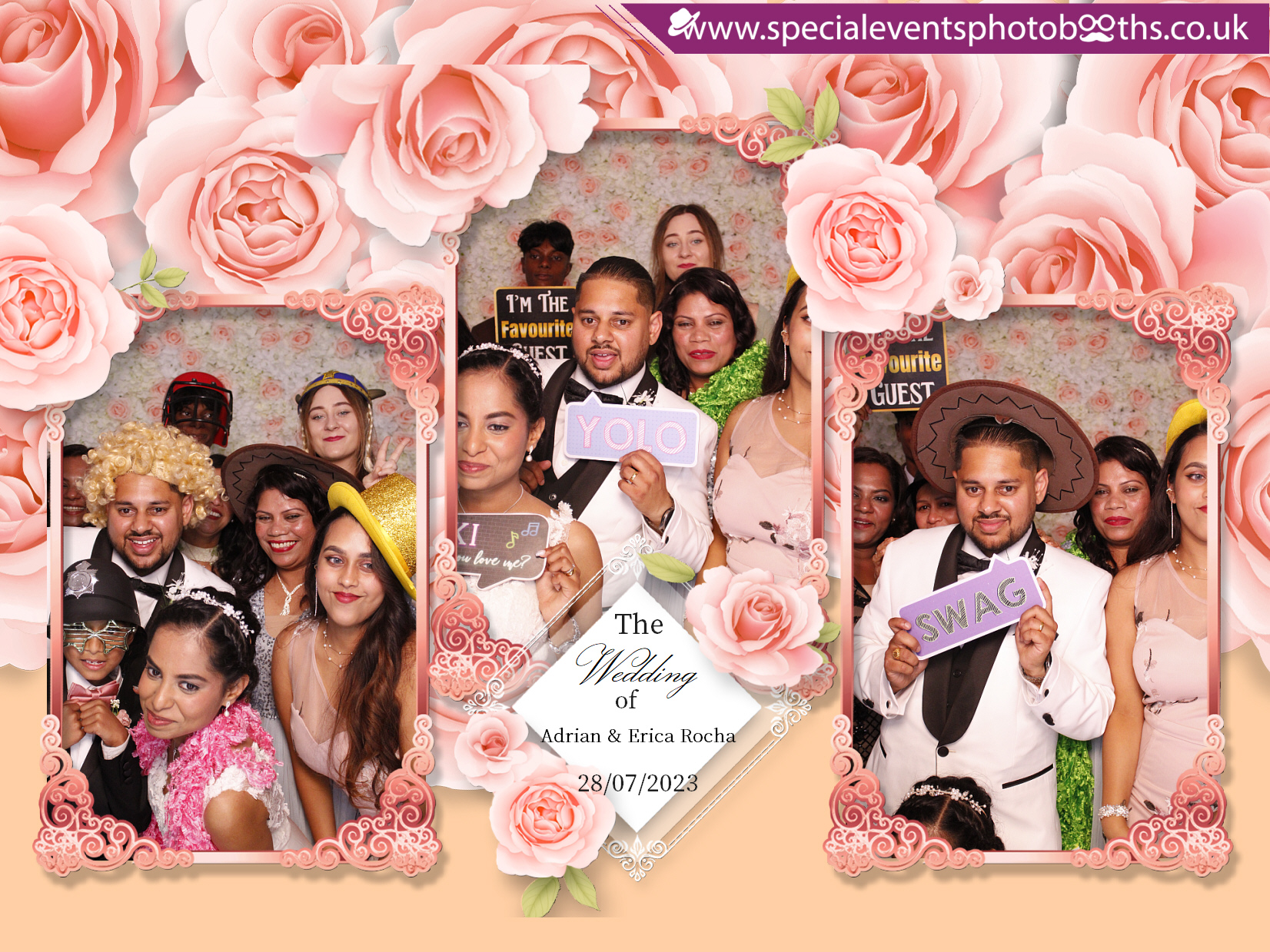 Adrian & Erica's Wedding | View more photos from the event at my.specialeventsphotobooths.co.uk/u/SpecialEventsPhotoBooths/Adrian-Ericas-Wedding