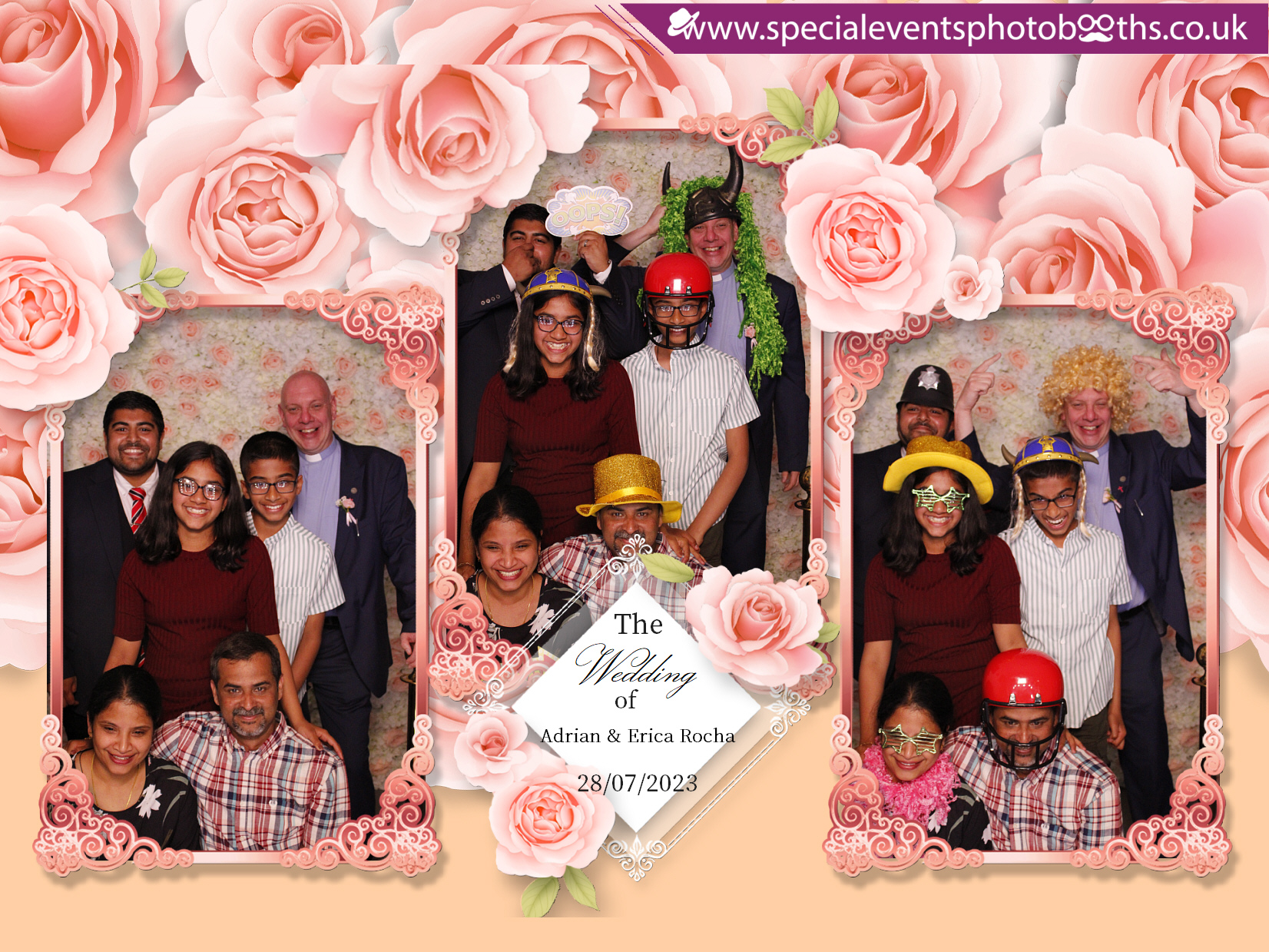 Adrian & Erica's Wedding | View more photos from the event at my.specialeventsphotobooths.co.uk/u/SpecialEventsPhotoBooths/Adrian-Ericas-Wedding