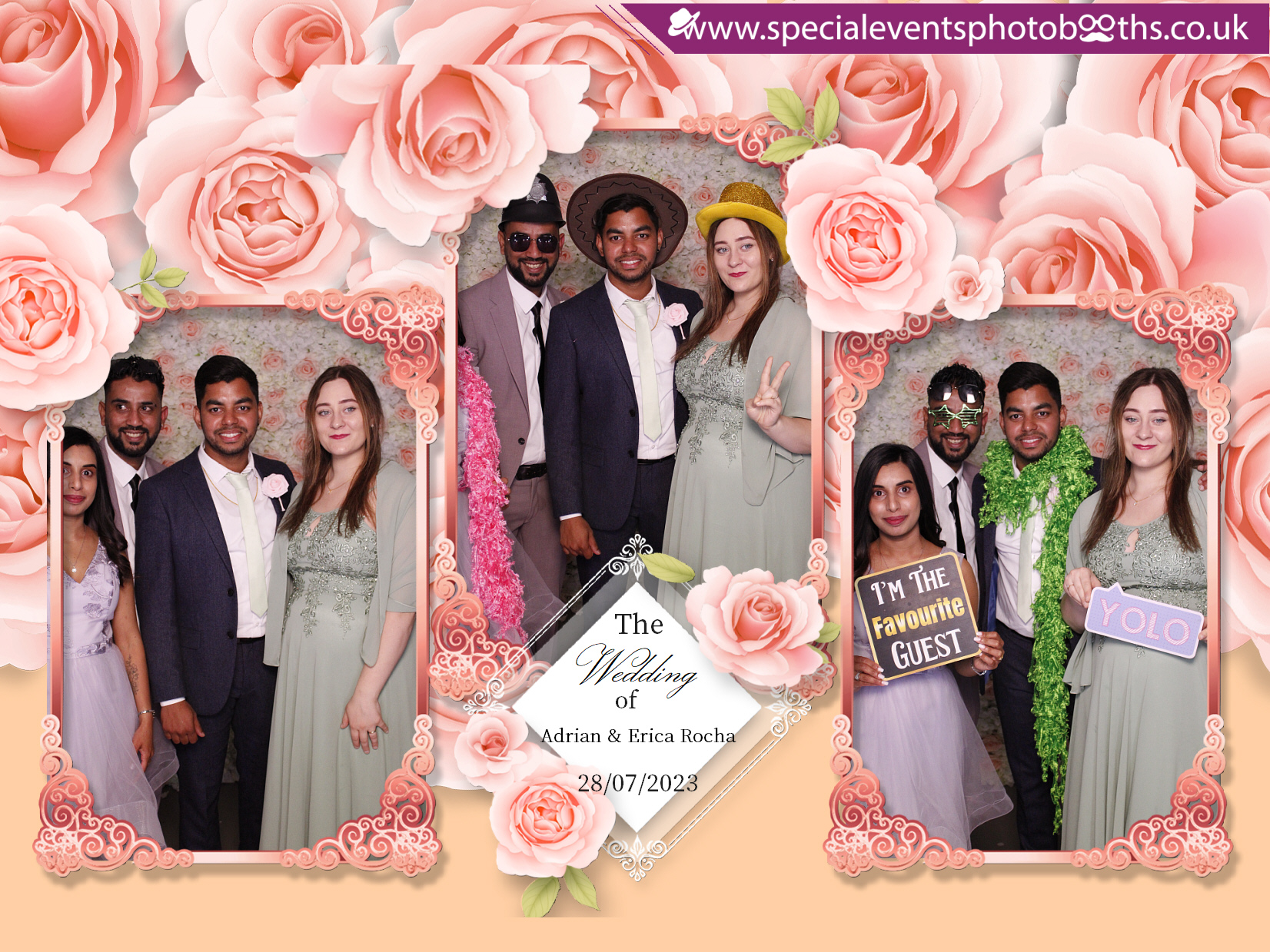 Adrian & Erica's Wedding | View more photos from the event at my.specialeventsphotobooths.co.uk/u/SpecialEventsPhotoBooths/Adrian-Ericas-Wedding