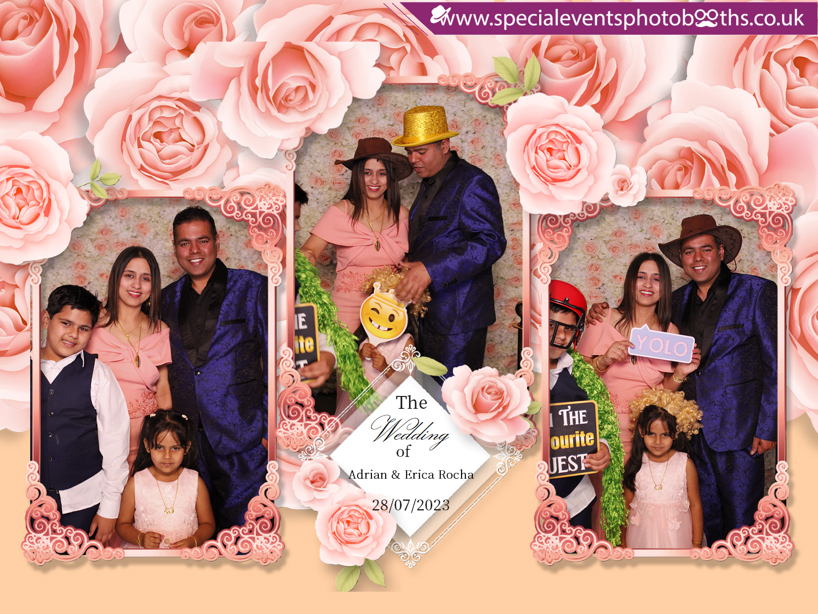 Adrian & Erica's Wedding | View more photos from the event at my.specialeventsphotobooths.co.uk/u/SpecialEventsPhotoBooths/Adrian-Ericas-Wedding