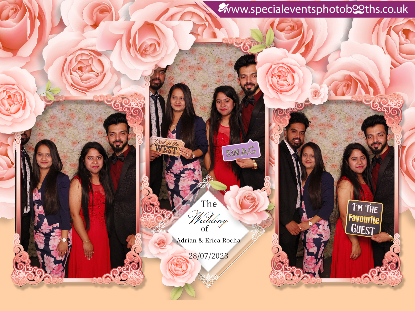 Adrian & Erica's Wedding | View more photos from the event at my.specialeventsphotobooths.co.uk/u/SpecialEventsPhotoBooths/Adrian-Ericas-Wedding