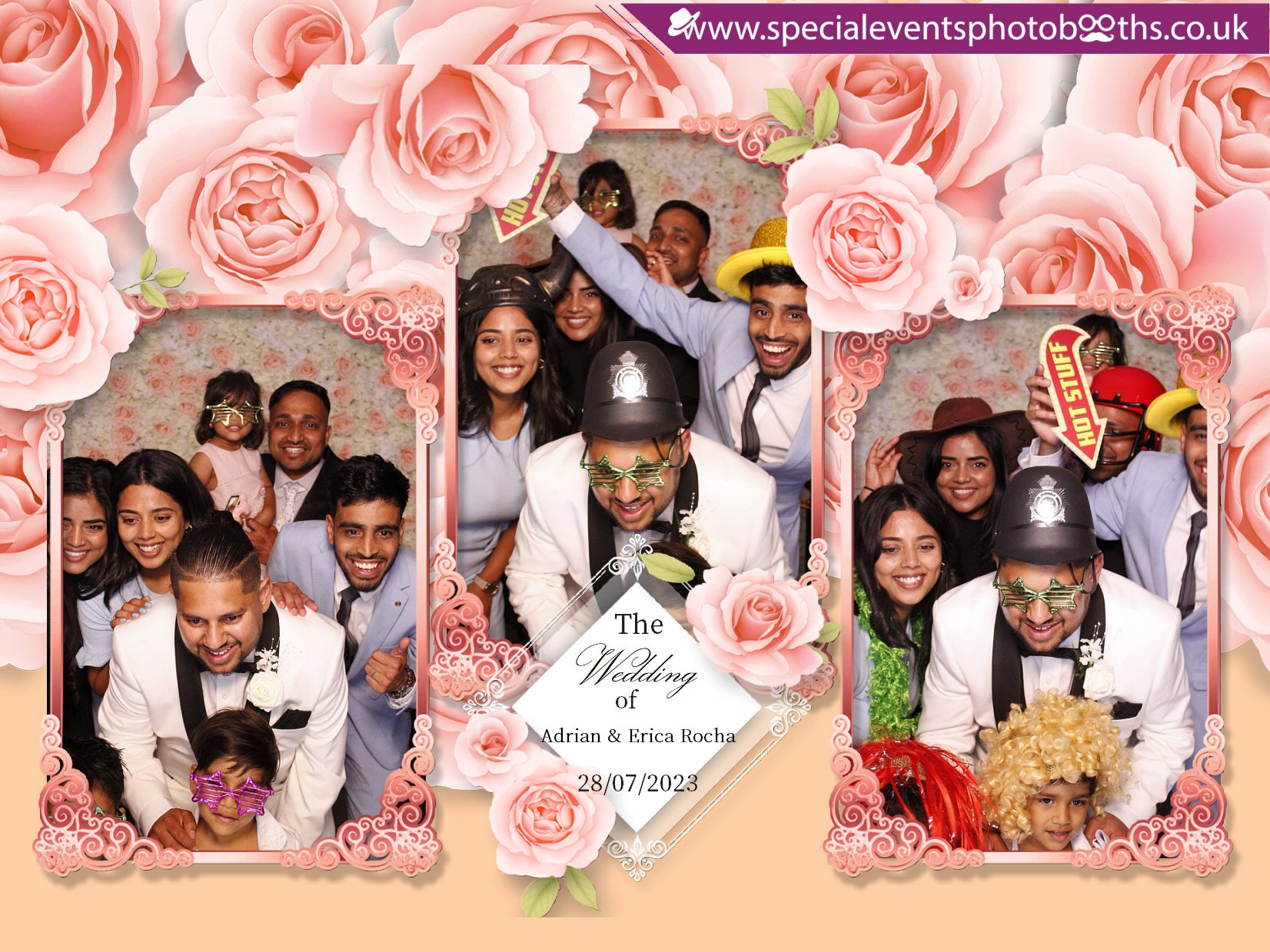 Adrian & Erica's Wedding | View more photos from the event at my.specialeventsphotobooths.co.uk/u/SpecialEventsPhotoBooths/Adrian-Ericas-Wedding
