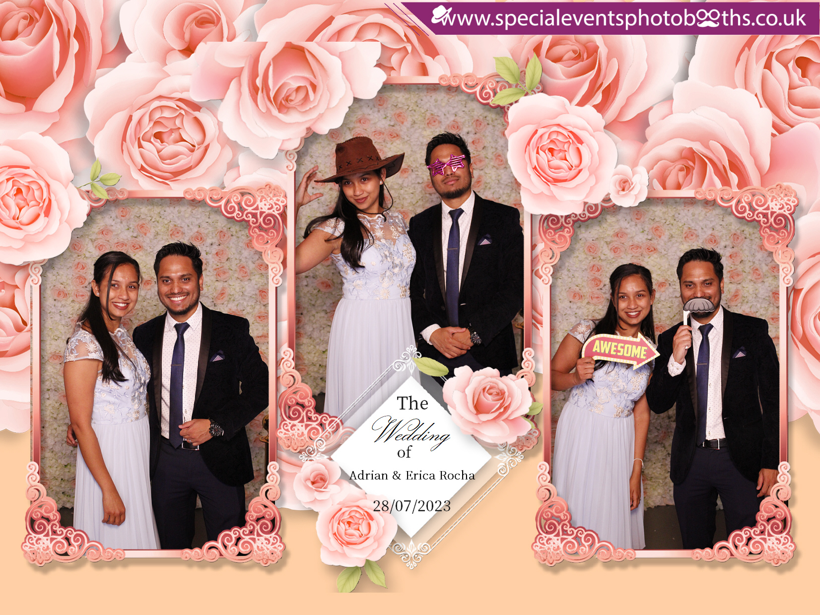 Adrian & Erica's Wedding | View more photos from the event at my.specialeventsphotobooths.co.uk/u/SpecialEventsPhotoBooths/Adrian-Ericas-Wedding
