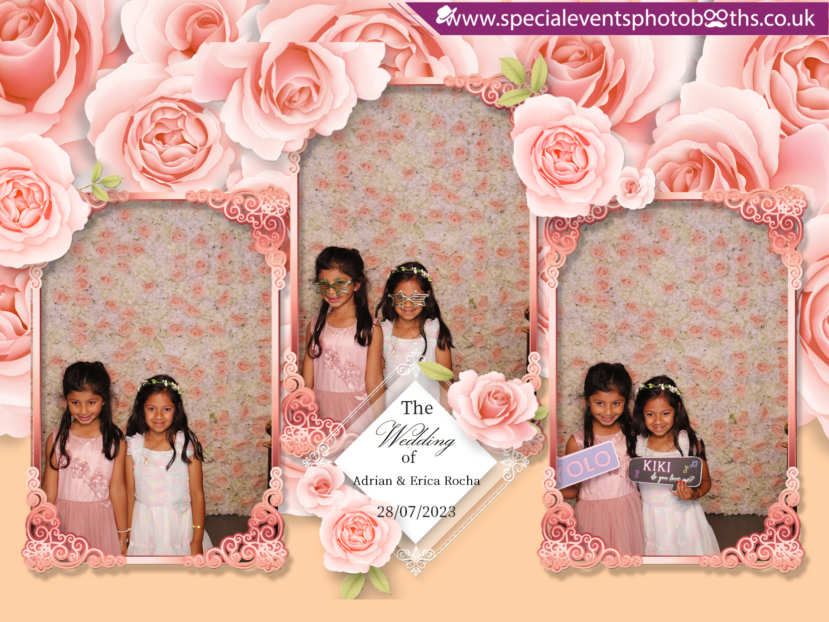Adrian & Erica's Wedding | View more photos from the event at my.specialeventsphotobooths.co.uk/u/SpecialEventsPhotoBooths/Adrian-Ericas-Wedding