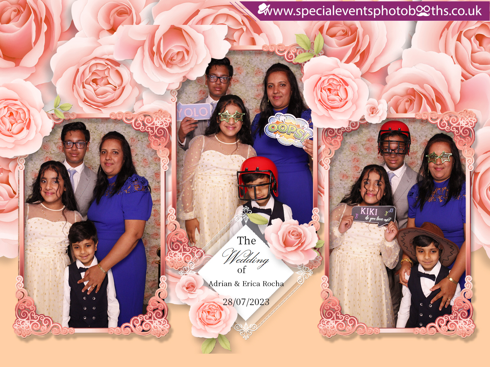 Adrian & Erica's Wedding | View more photos from the event at my.specialeventsphotobooths.co.uk/u/SpecialEventsPhotoBooths/Adrian-Ericas-Wedding