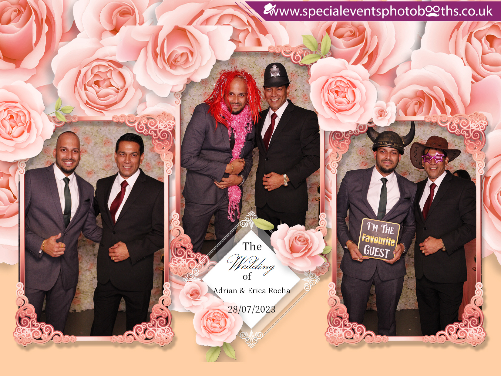 Adrian & Erica's Wedding | View more photos from the event at my.specialeventsphotobooths.co.uk/u/SpecialEventsPhotoBooths/Adrian-Ericas-Wedding