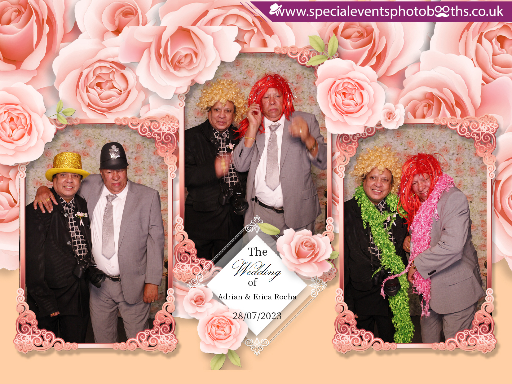 Adrian & Erica's Wedding | View more photos from the event at my.specialeventsphotobooths.co.uk/u/SpecialEventsPhotoBooths/Adrian-Ericas-Wedding