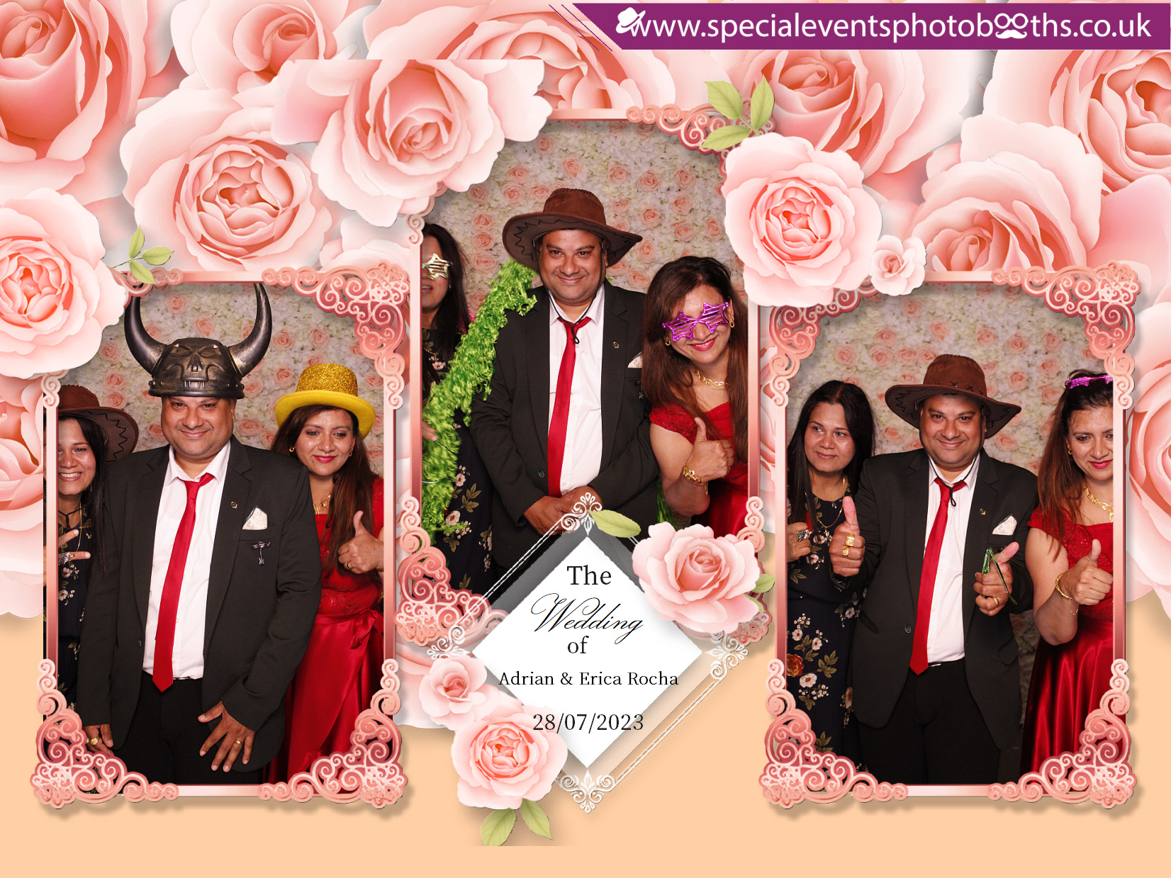 Adrian & Erica's Wedding | View more photos from the event at my.specialeventsphotobooths.co.uk/u/SpecialEventsPhotoBooths/Adrian-Ericas-Wedding