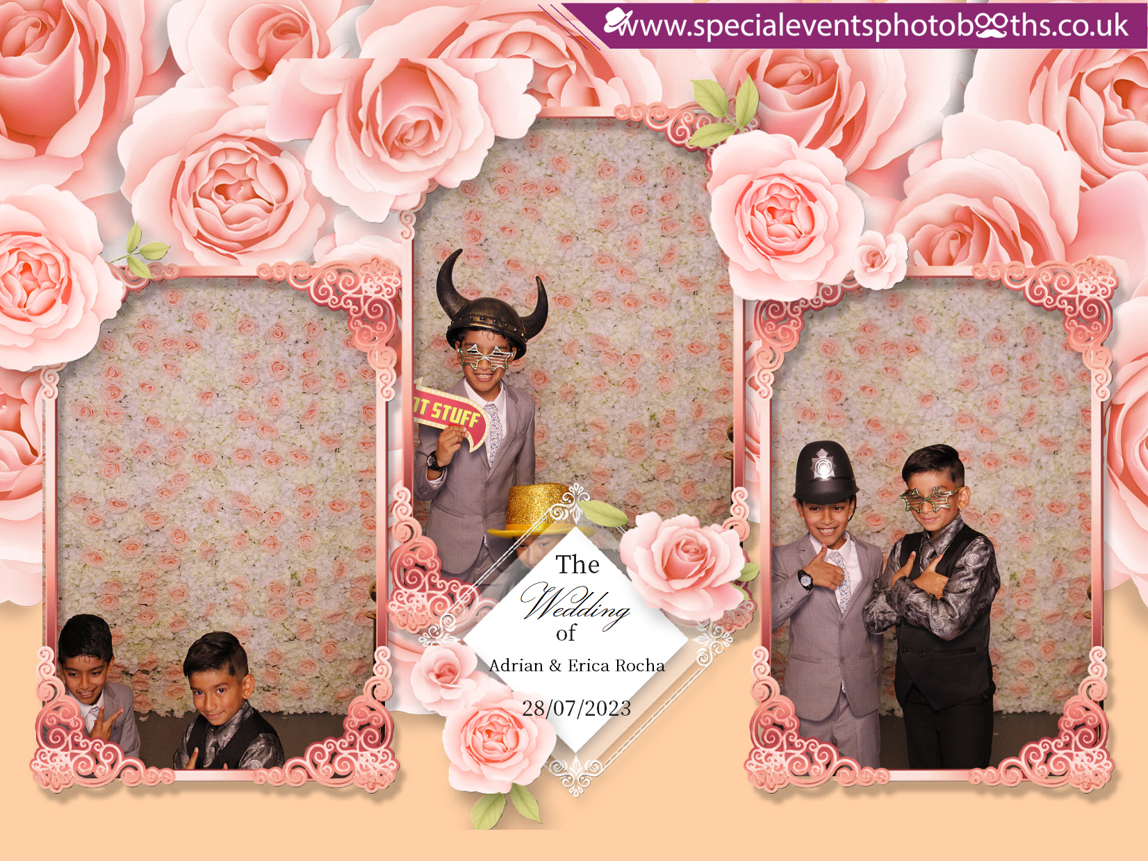 Adrian & Erica's Wedding | View more photos from the event at my.specialeventsphotobooths.co.uk/u/SpecialEventsPhotoBooths/Adrian-Ericas-Wedding