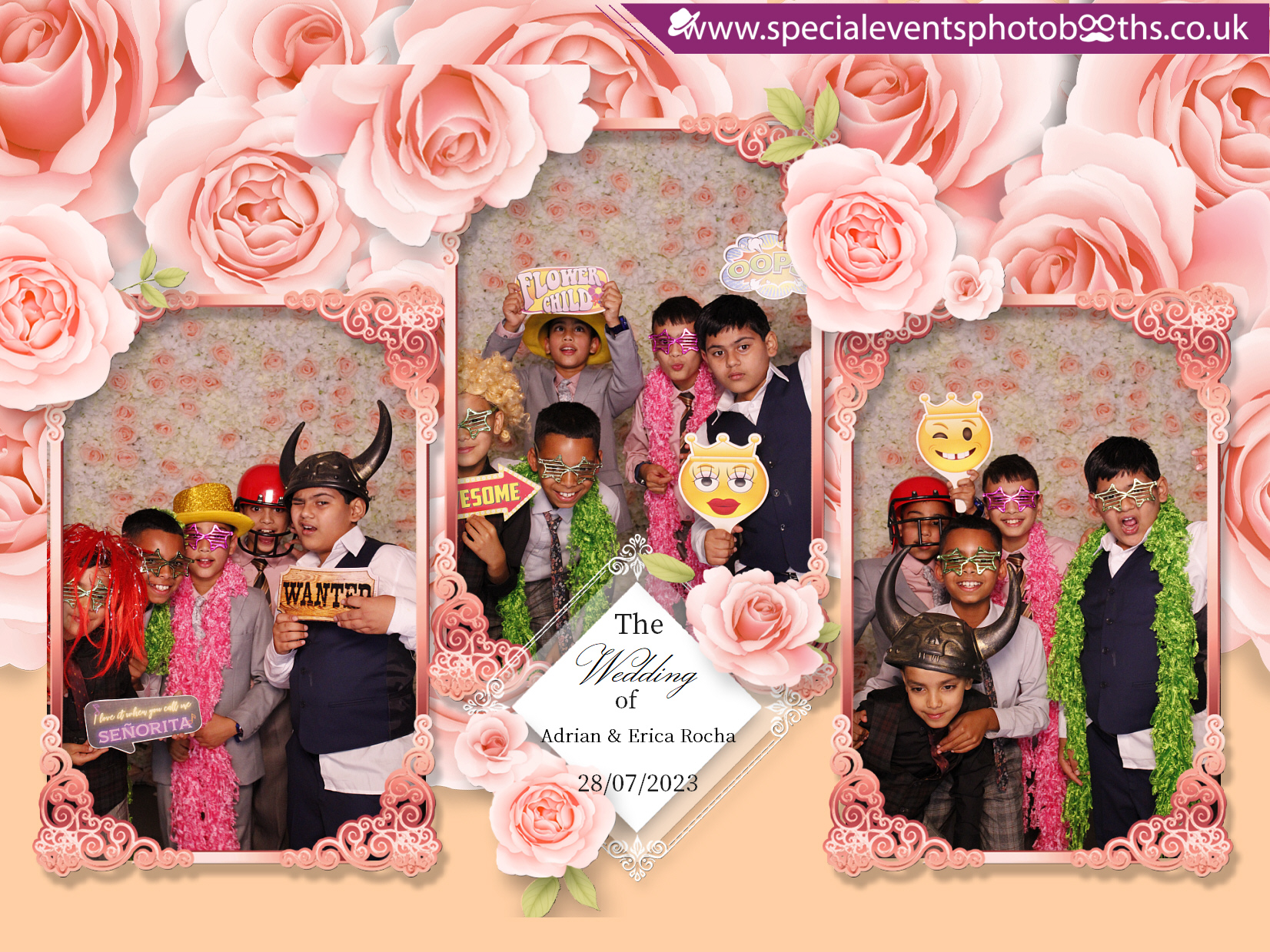 Adrian & Erica's Wedding | View more photos from the event at my.specialeventsphotobooths.co.uk/u/SpecialEventsPhotoBooths/Adrian-Ericas-Wedding
