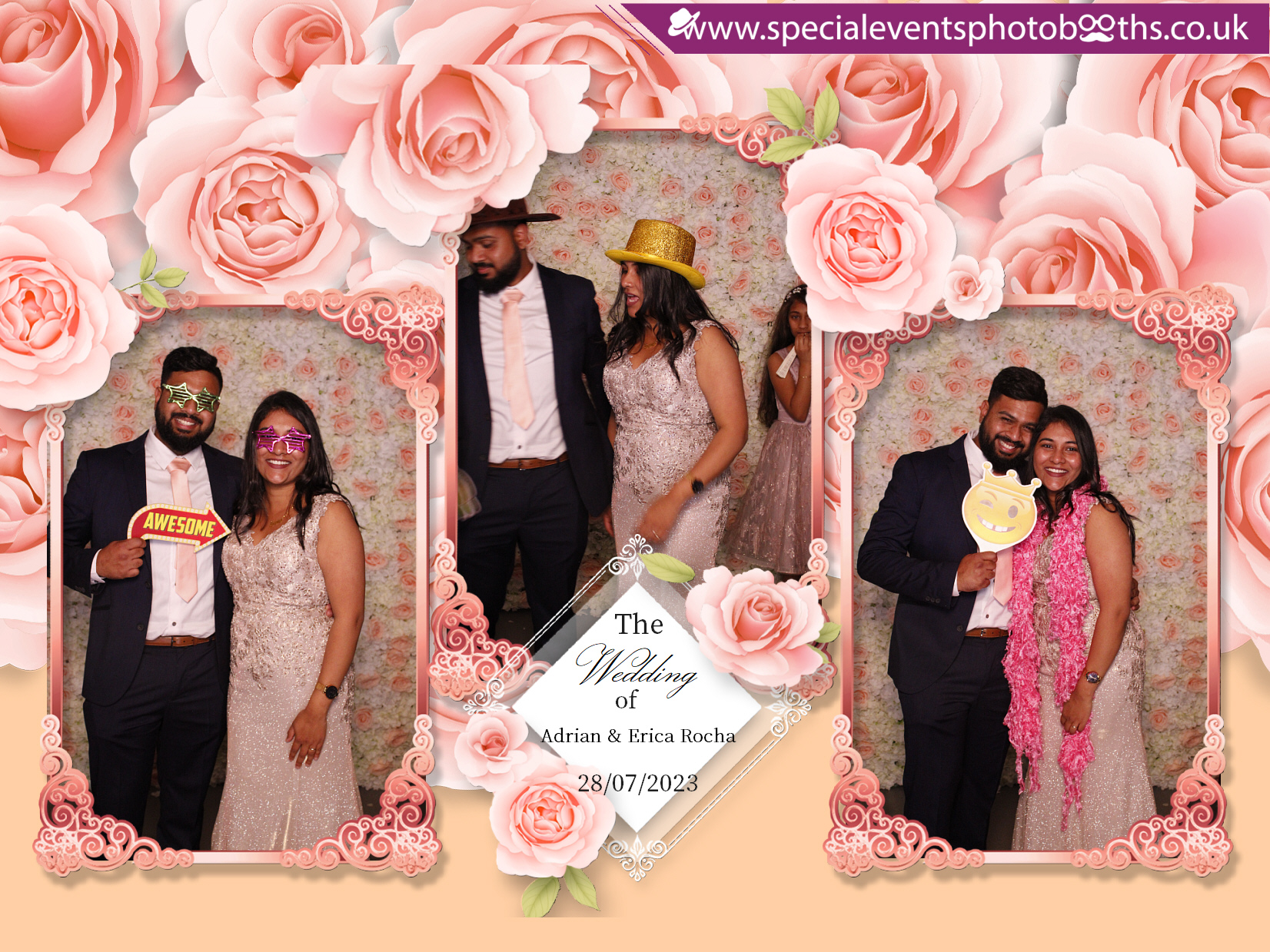Adrian & Erica's Wedding | View more photos from the event at my.specialeventsphotobooths.co.uk/u/SpecialEventsPhotoBooths/Adrian-Ericas-Wedding