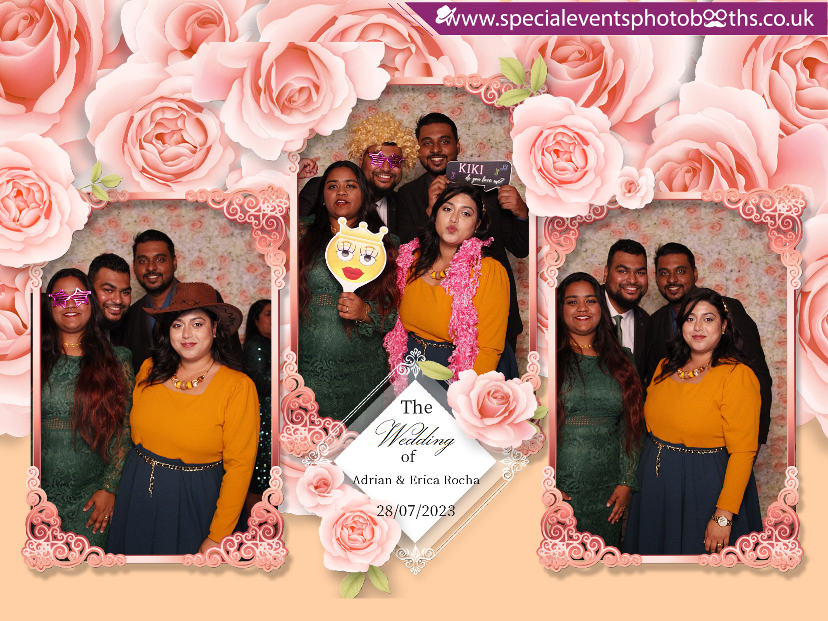 Adrian & Erica's Wedding | View more photos from the event at my.specialeventsphotobooths.co.uk/u/SpecialEventsPhotoBooths/Adrian-Ericas-Wedding