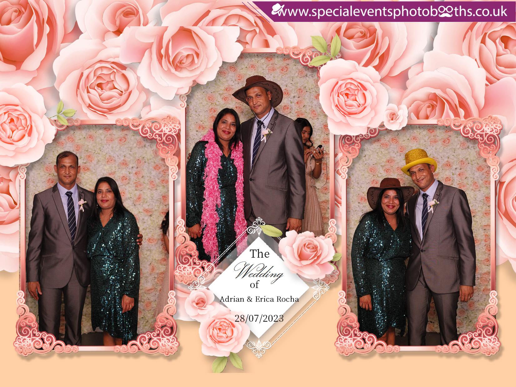 Adrian & Erica's Wedding | View more photos from the event at my.specialeventsphotobooths.co.uk/u/SpecialEventsPhotoBooths/Adrian-Ericas-Wedding