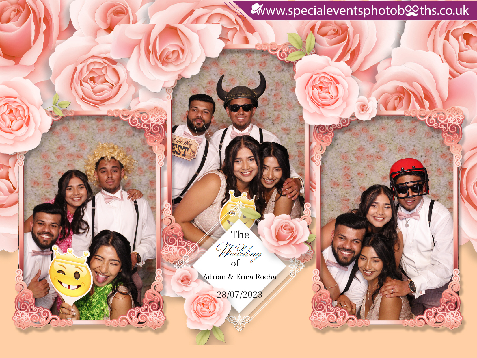 Adrian & Erica's Wedding | View more photos from the event at my.specialeventsphotobooths.co.uk/u/SpecialEventsPhotoBooths/Adrian-Ericas-Wedding
