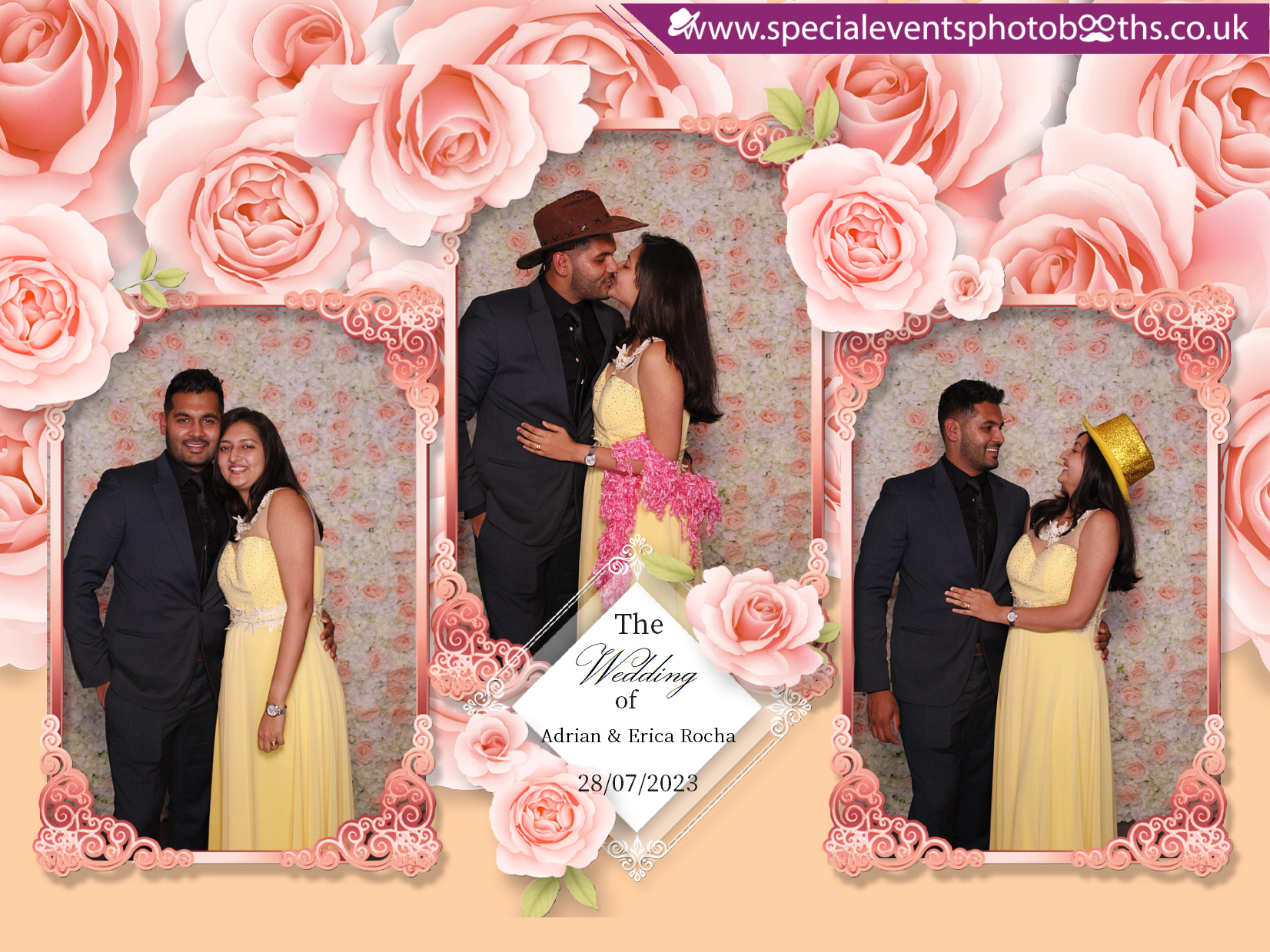 Adrian & Erica's Wedding | View more photos from the event at my.specialeventsphotobooths.co.uk/u/SpecialEventsPhotoBooths/Adrian-Ericas-Wedding