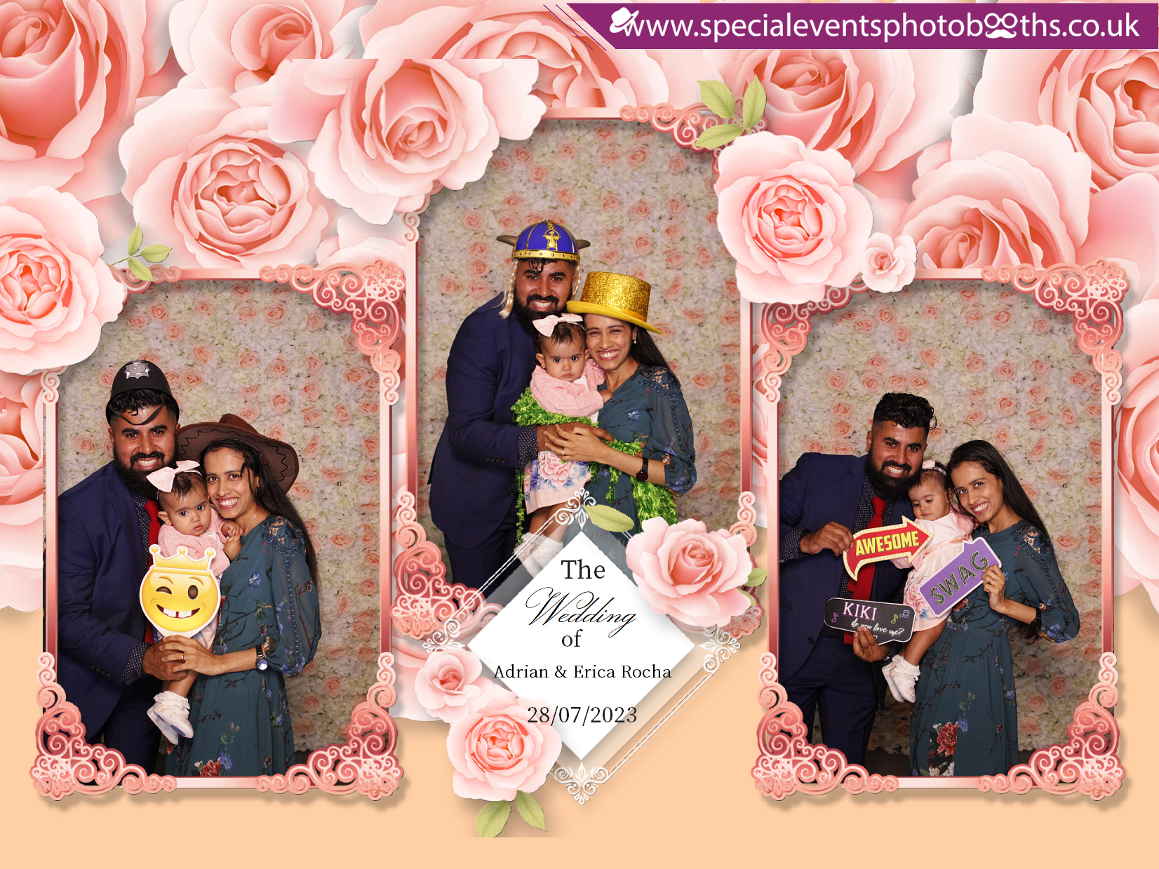 Adrian & Erica's Wedding | View more photos from the event at my.specialeventsphotobooths.co.uk/u/SpecialEventsPhotoBooths/Adrian-Ericas-Wedding