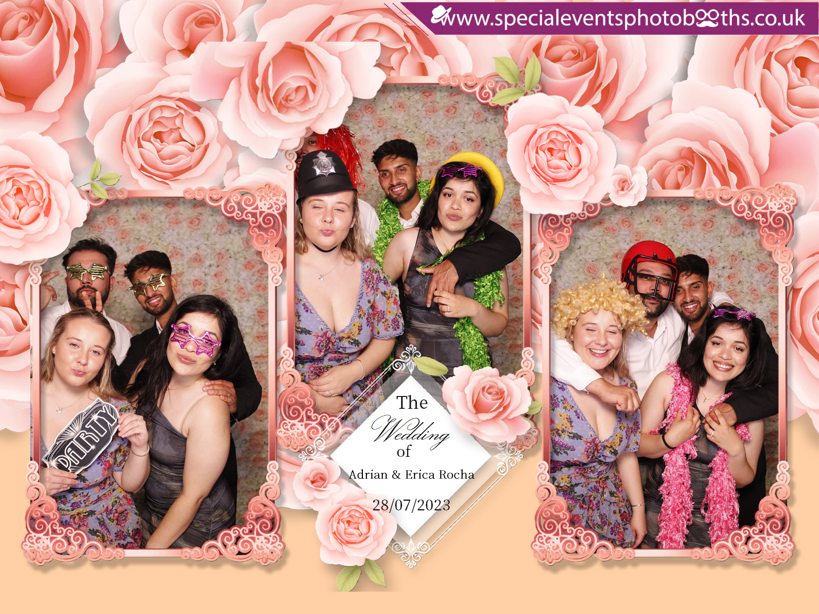 Adrian & Erica's Wedding | View more photos from the event at my.specialeventsphotobooths.co.uk/u/SpecialEventsPhotoBooths/Adrian-Ericas-Wedding
